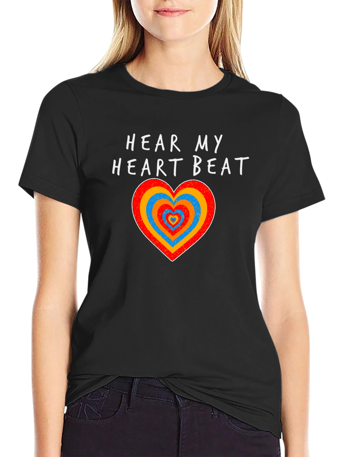 Hear My Heart Beat Graphic Tee