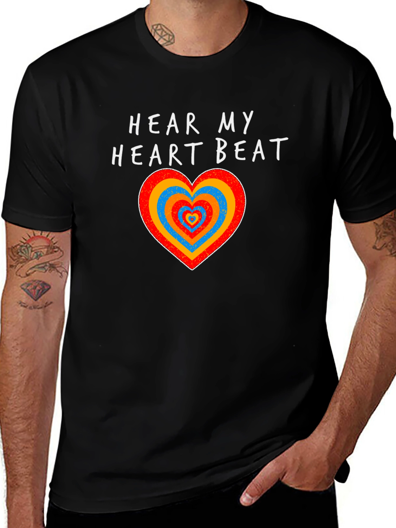 Hear My Heart Beat Graphic Tee