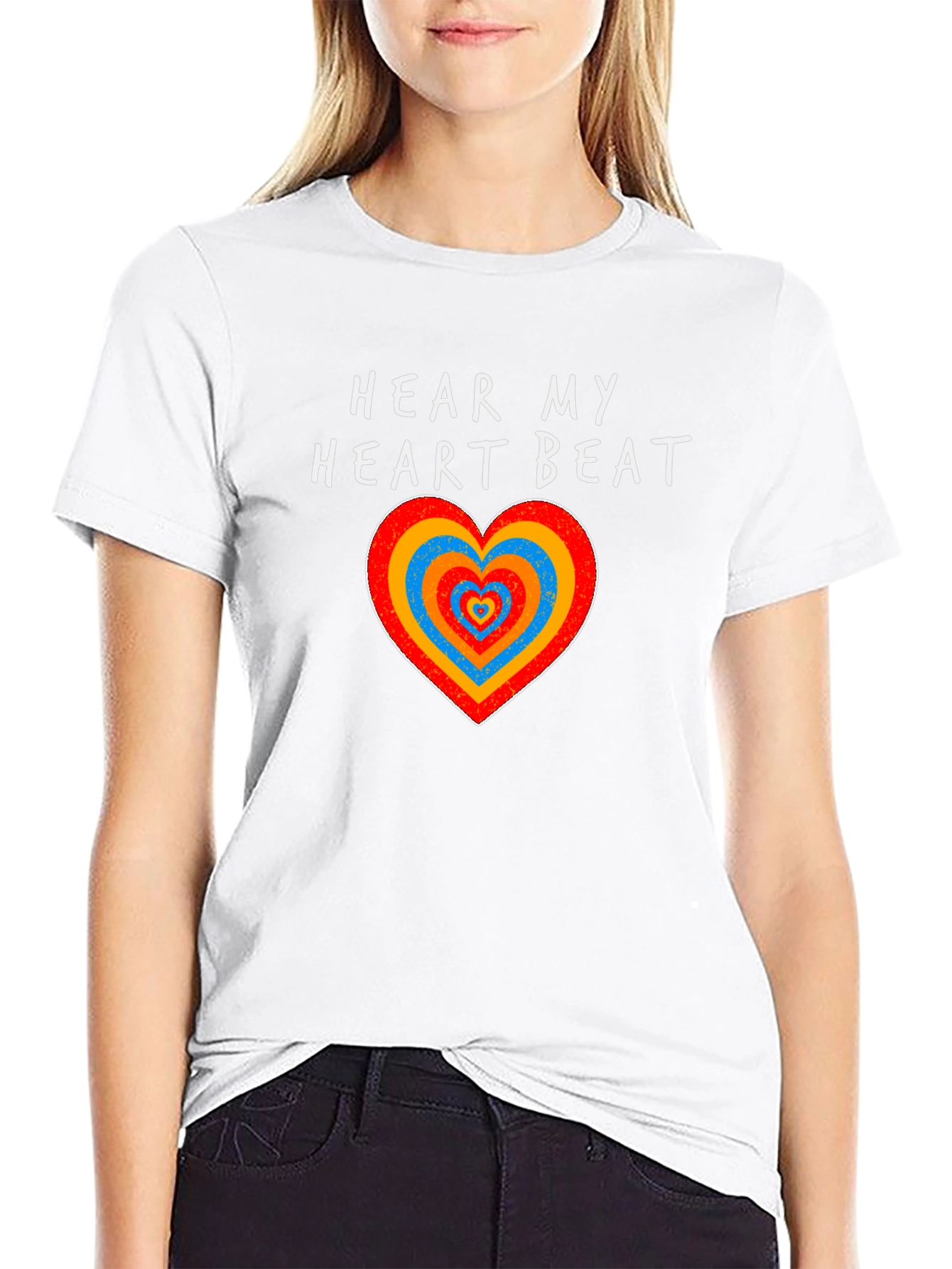 Hear My Heart Beat Graphic Tee