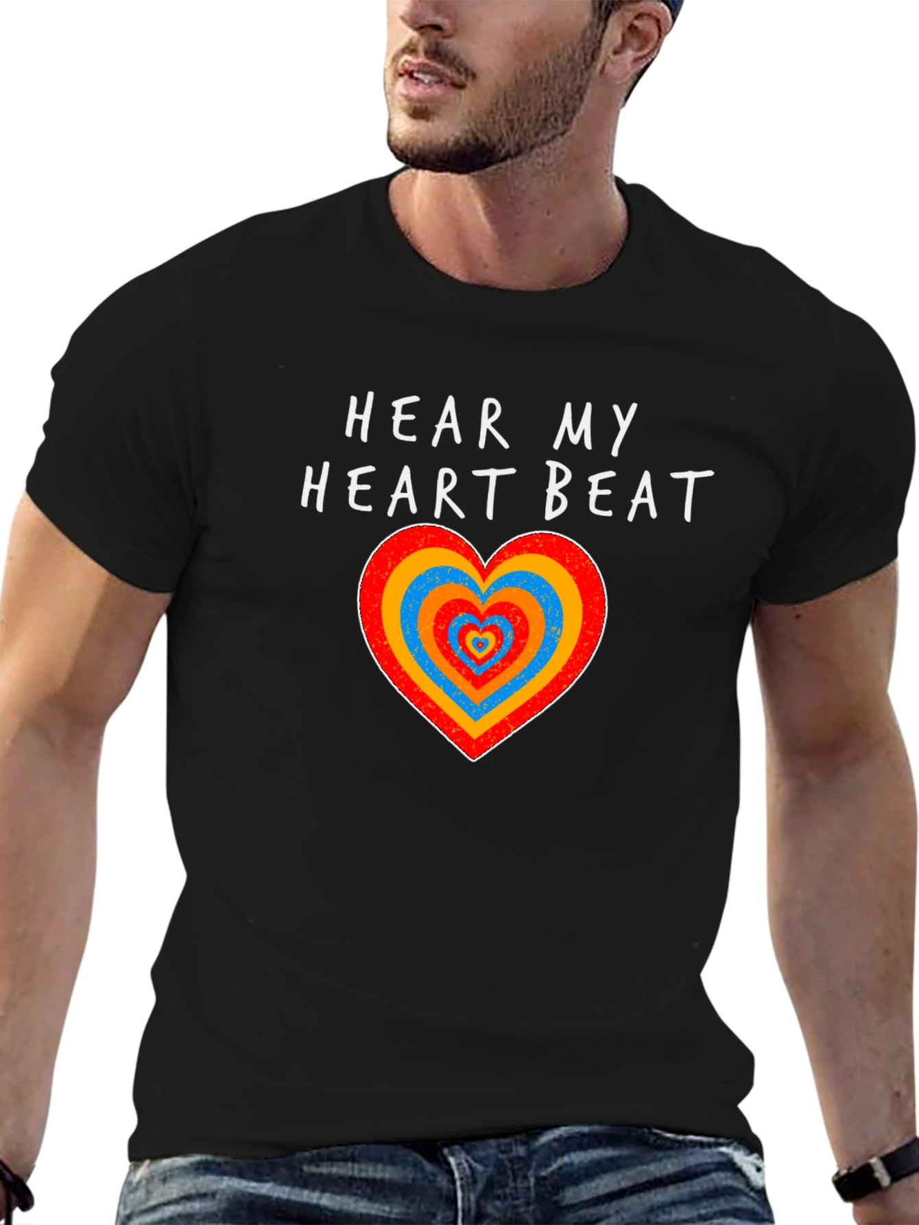 Hear My Heart Beat Graphic Tee