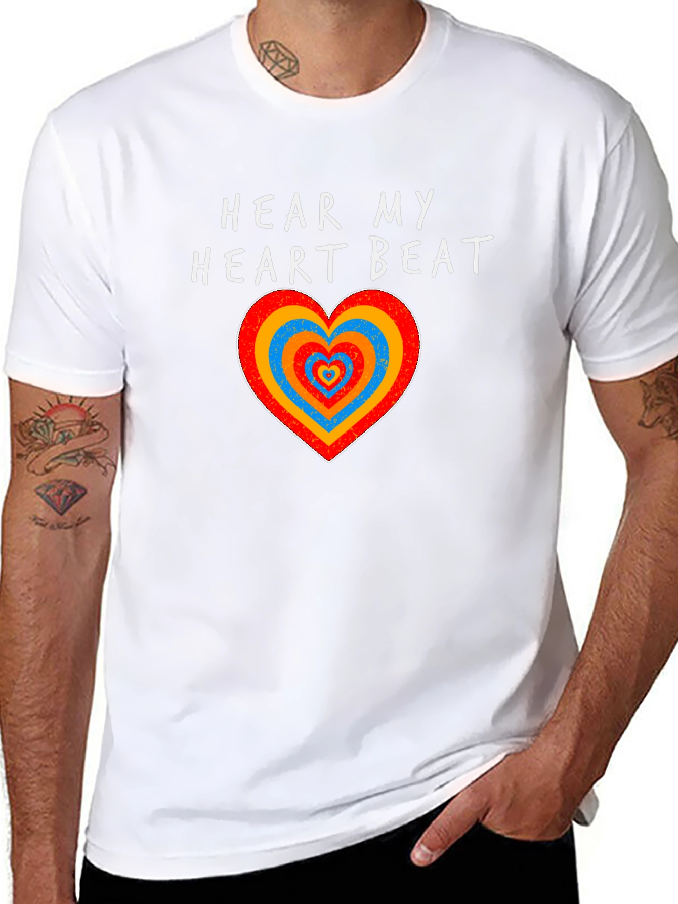 Hear My Heart Beat Graphic Tee