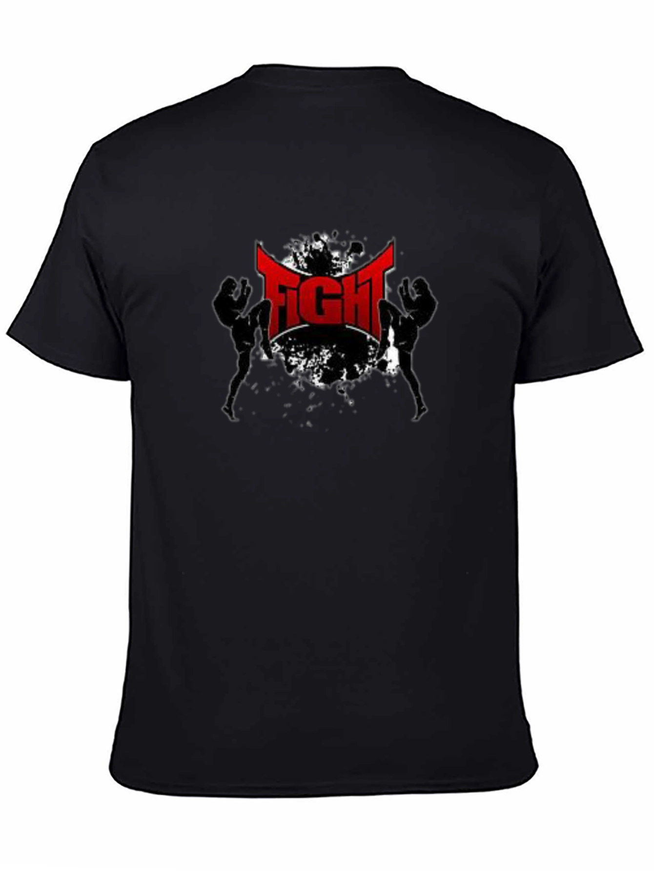 Fight Club MMA Black T-Shirt - Graphic Design