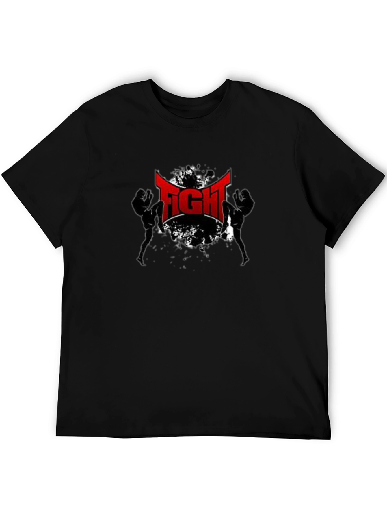 Fight Club MMA Black T-Shirt - Graphic Design