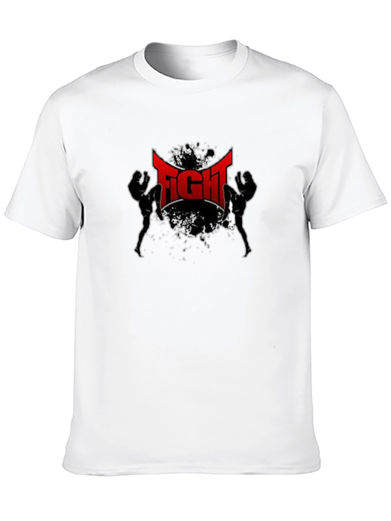 Fight Club MMA Black T-Shirt - Graphic Design