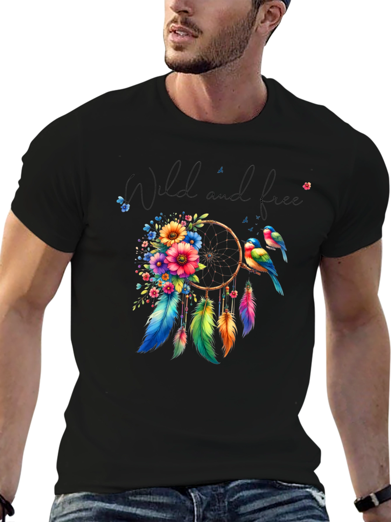 Wild & Free Dreamcatcher Graphic Tee