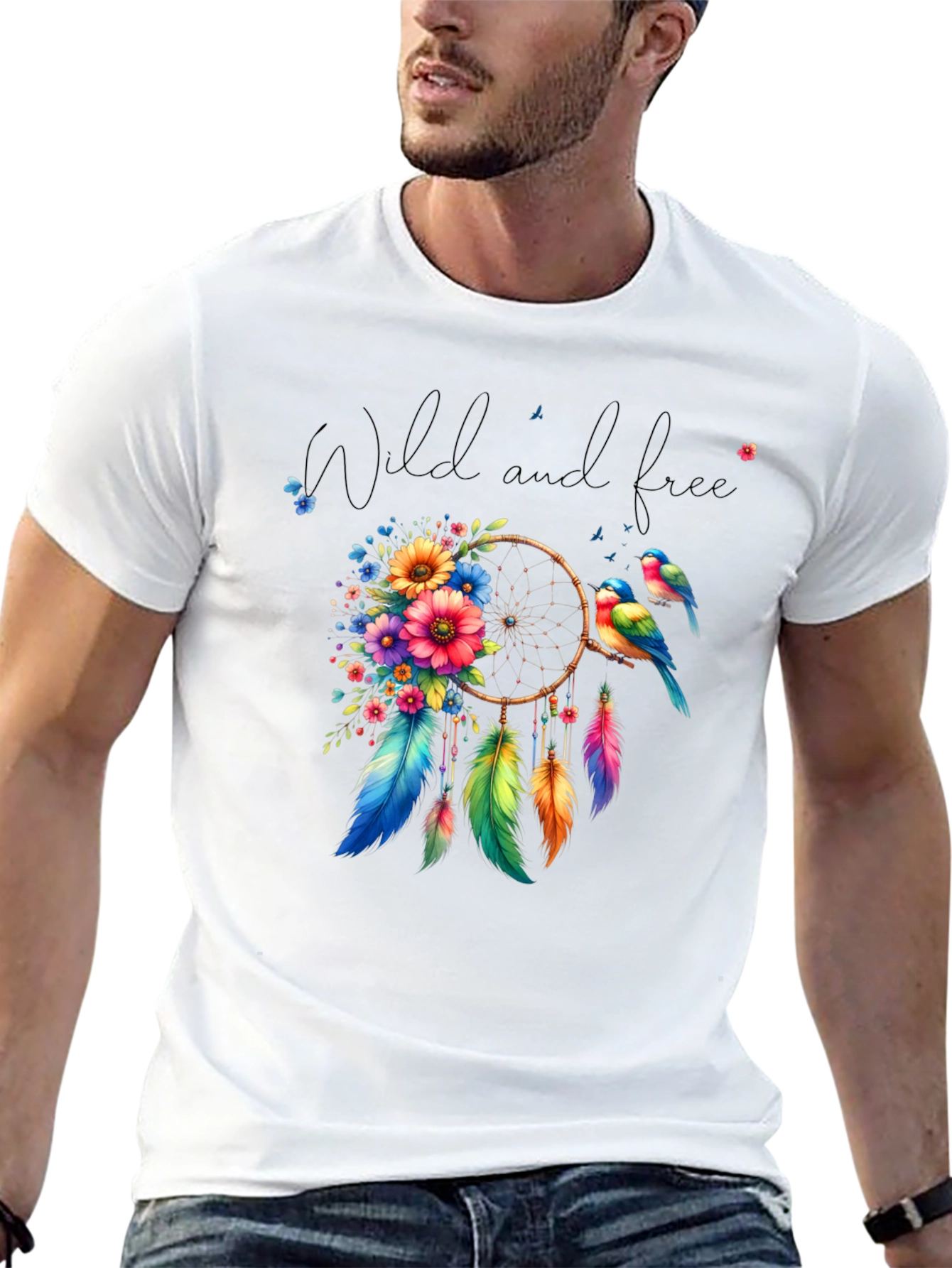 Wild & Free Dreamcatcher Graphic Tee