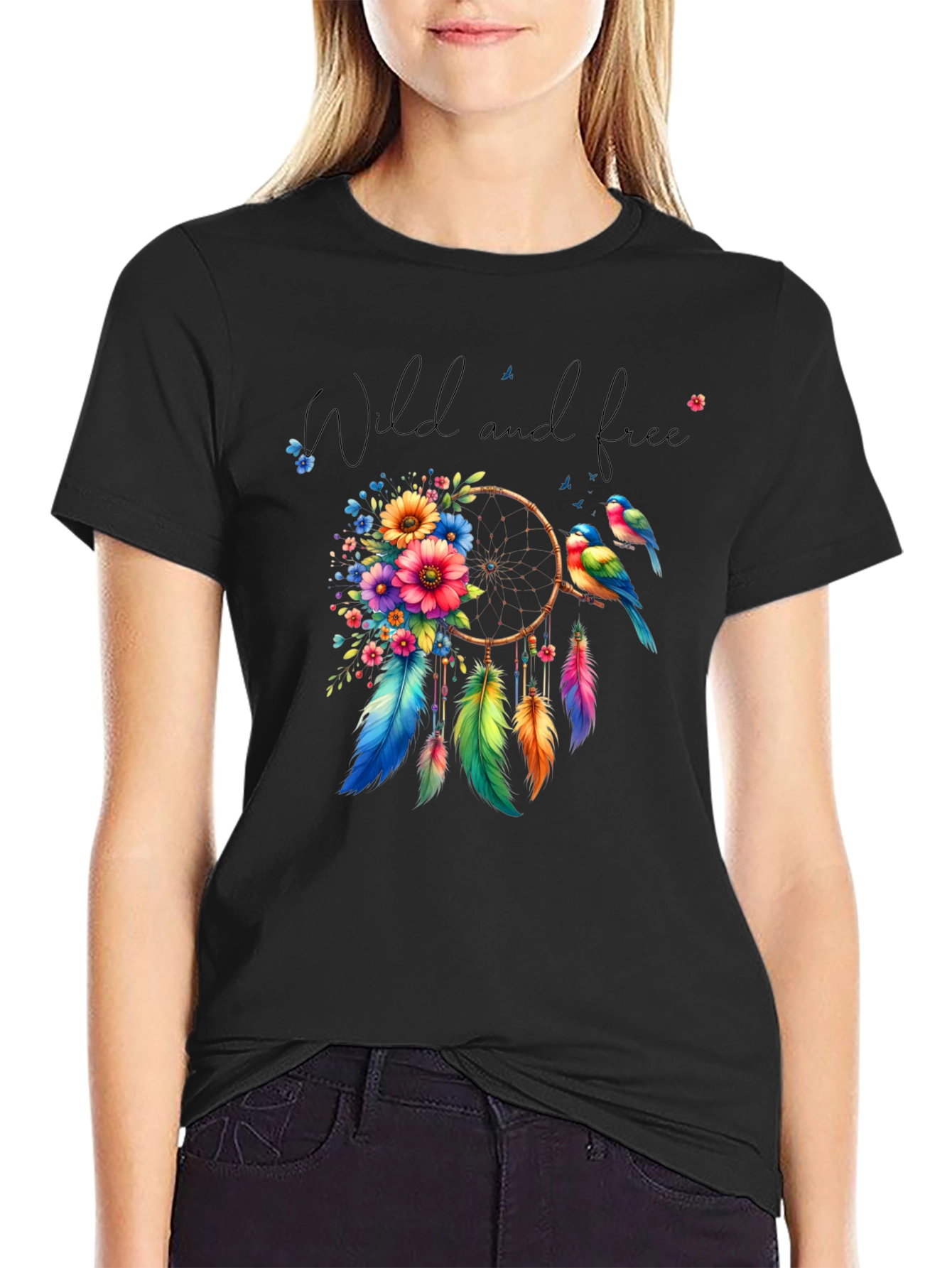 Wild & Free Dreamcatcher Graphic Tee