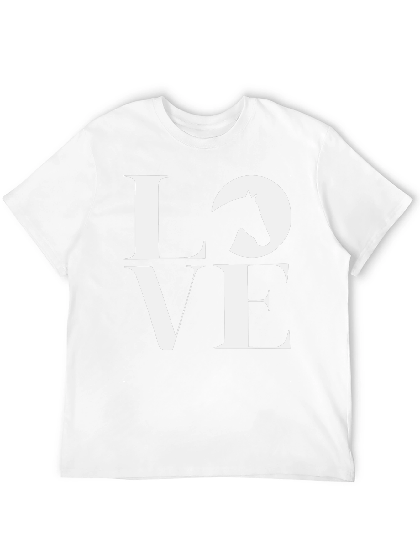 Horse Lover T-Shirt - Stylish Equestrian Tee