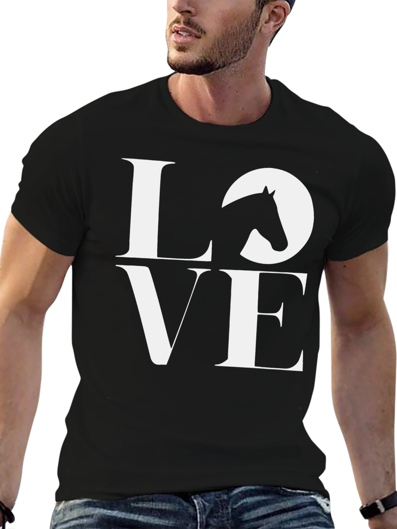 Horse Lover T-Shirt - Stylish Equestrian Tee