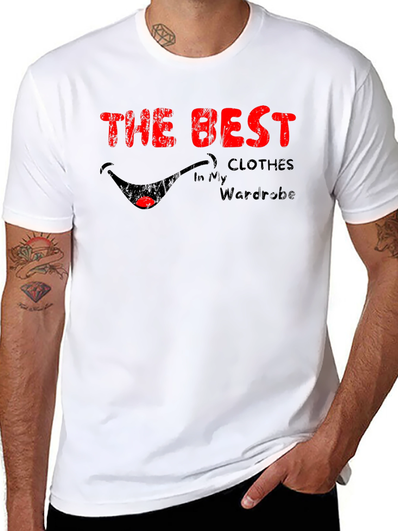 The Best Clothes Graphic T-Shirt - Black