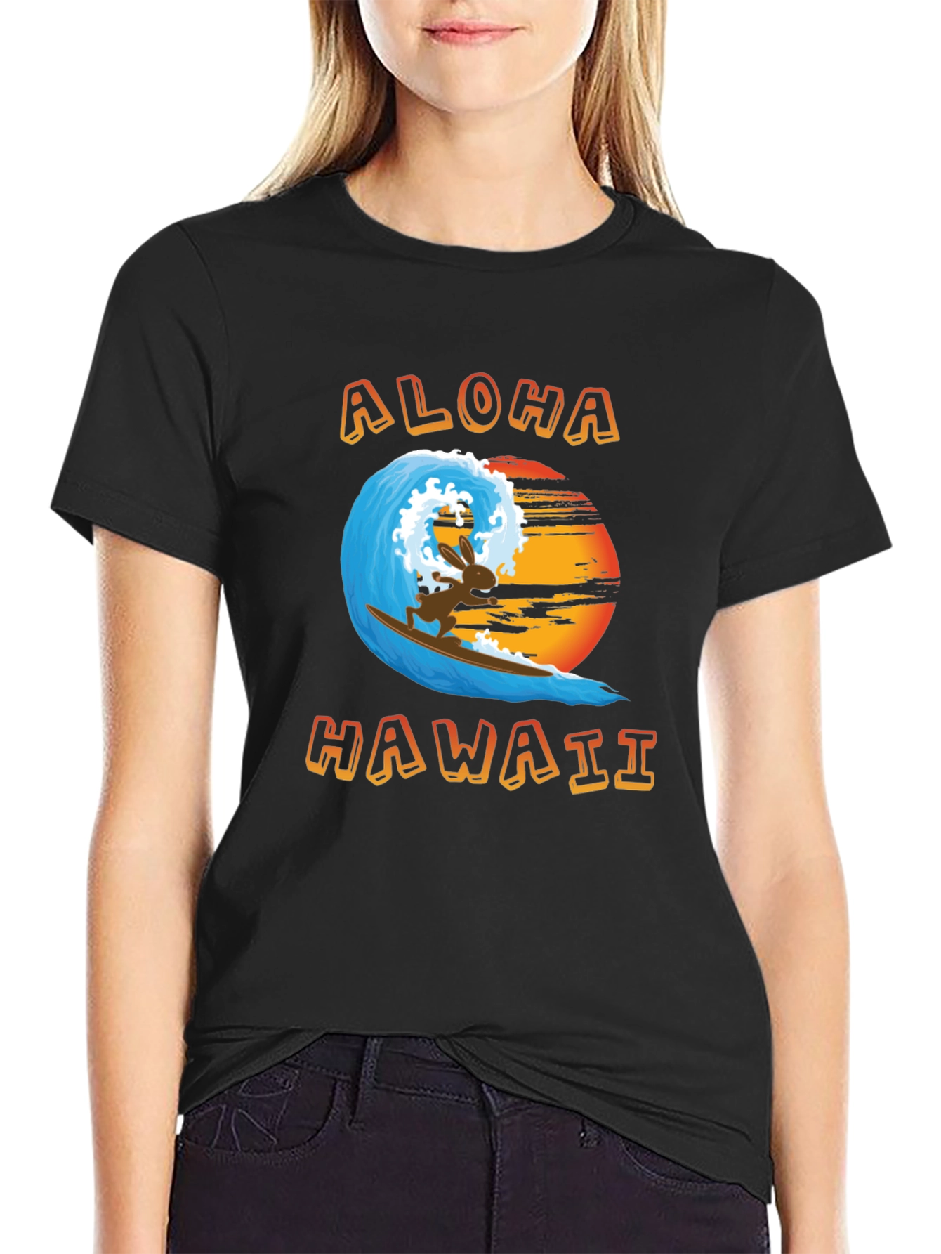 Aloha Hawaii Surfer T-Shirt