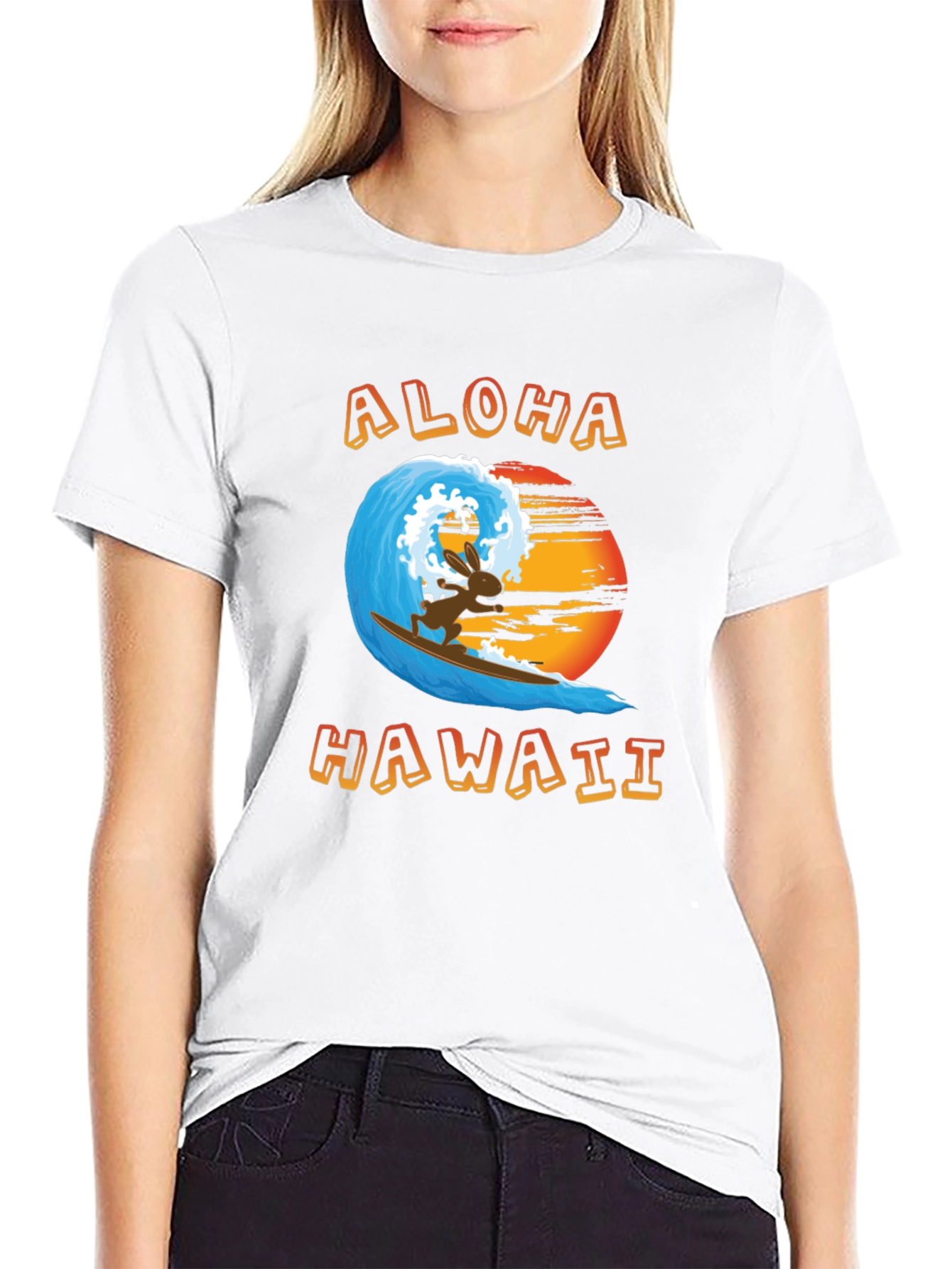 Aloha Hawaii Surfer T-Shirt