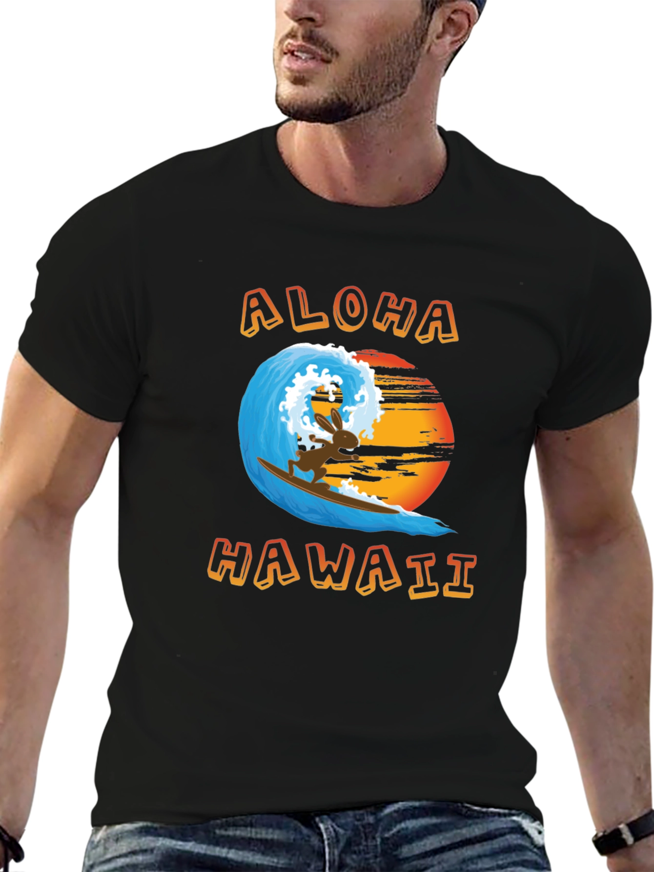 Aloha Hawaii Surfer T-Shirt