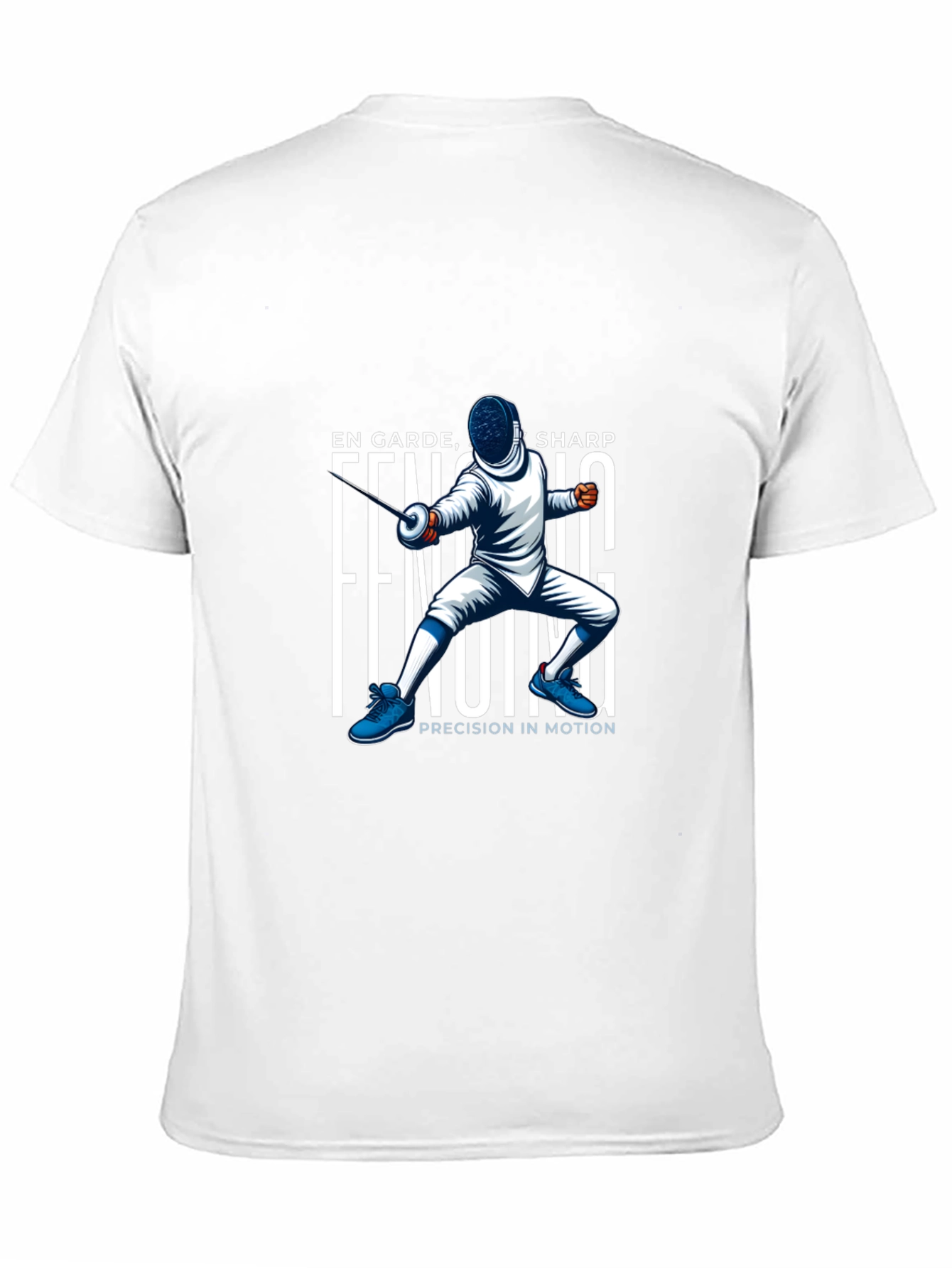 Fencing Graphic Tee - En Garde Sharp Design