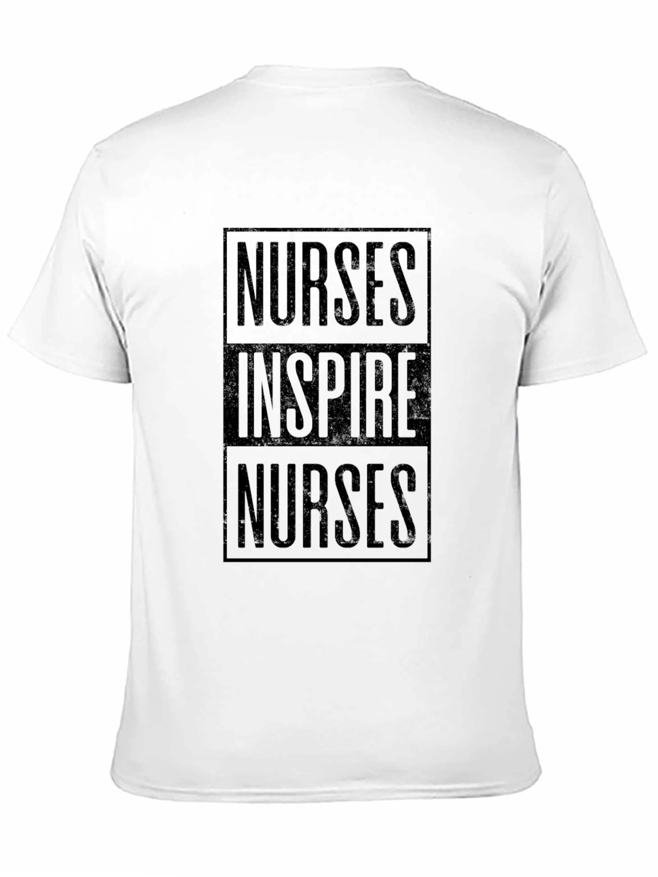 Nurses Inspire Nurses Black T-Shirt