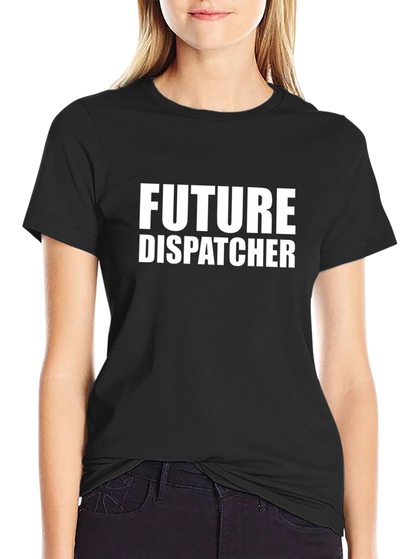 Future Dispatcher Black T-Shirt