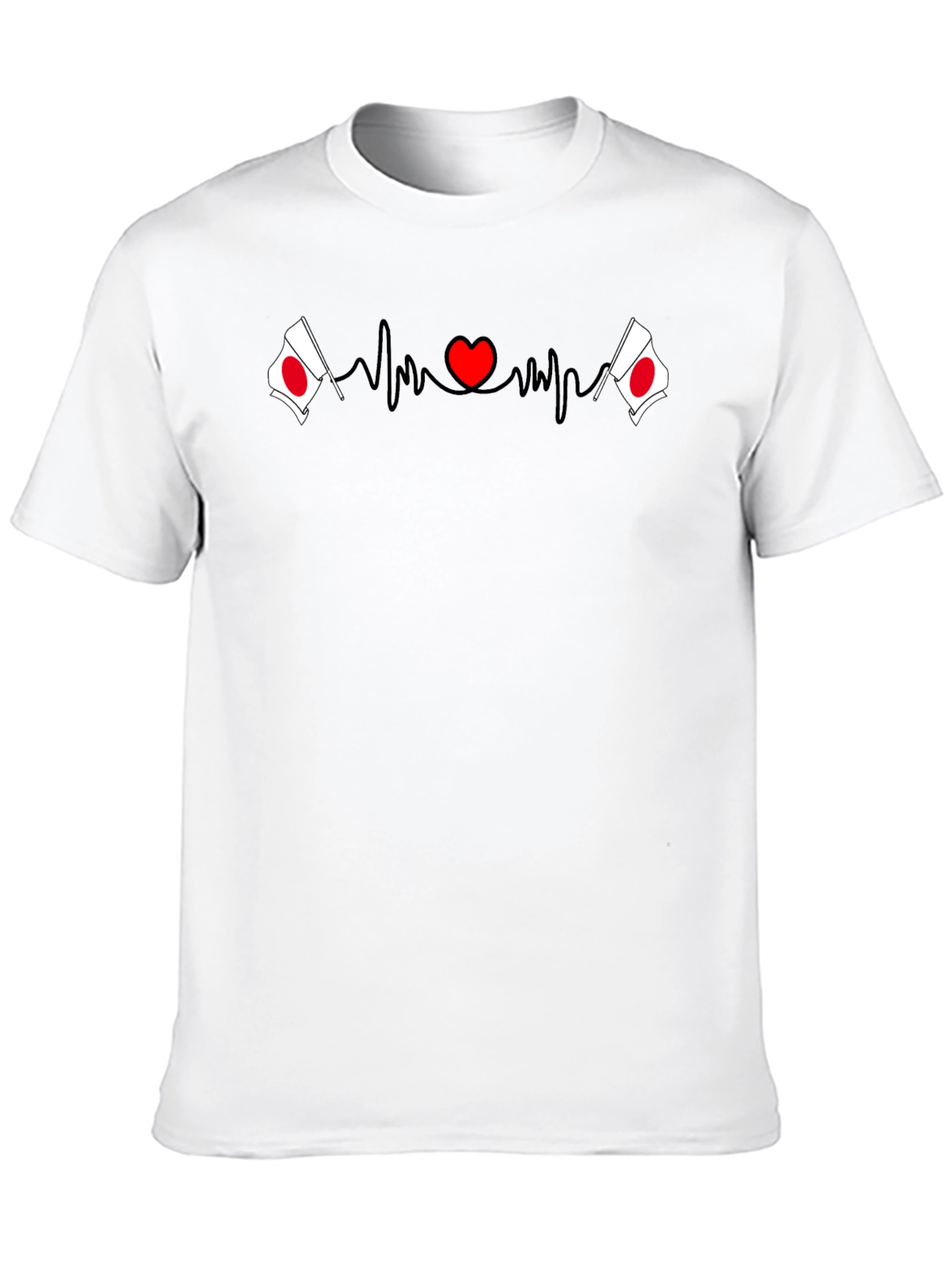 Japan Love Heartbeat T-Shirt