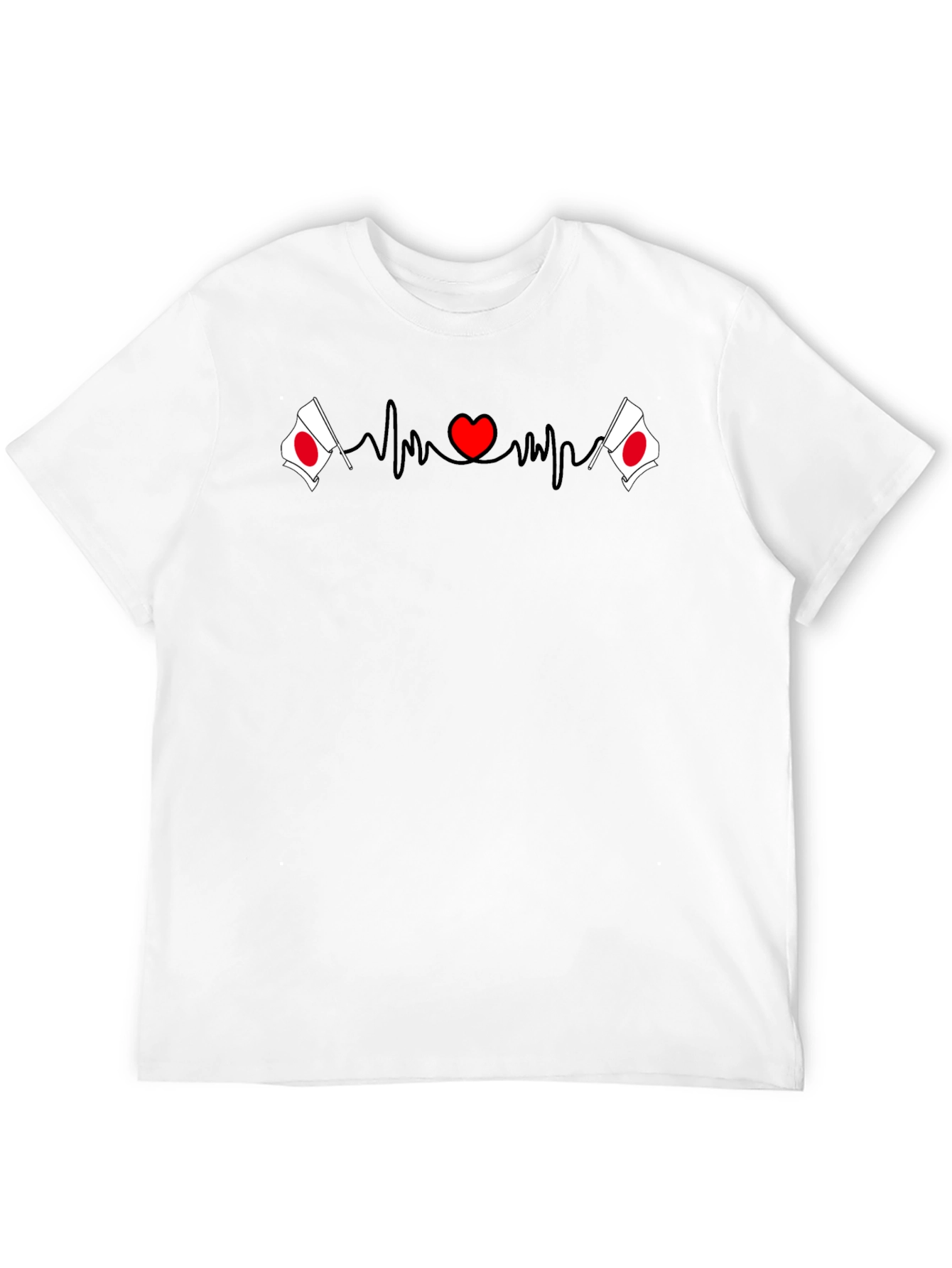Japan Love Heartbeat T-Shirt