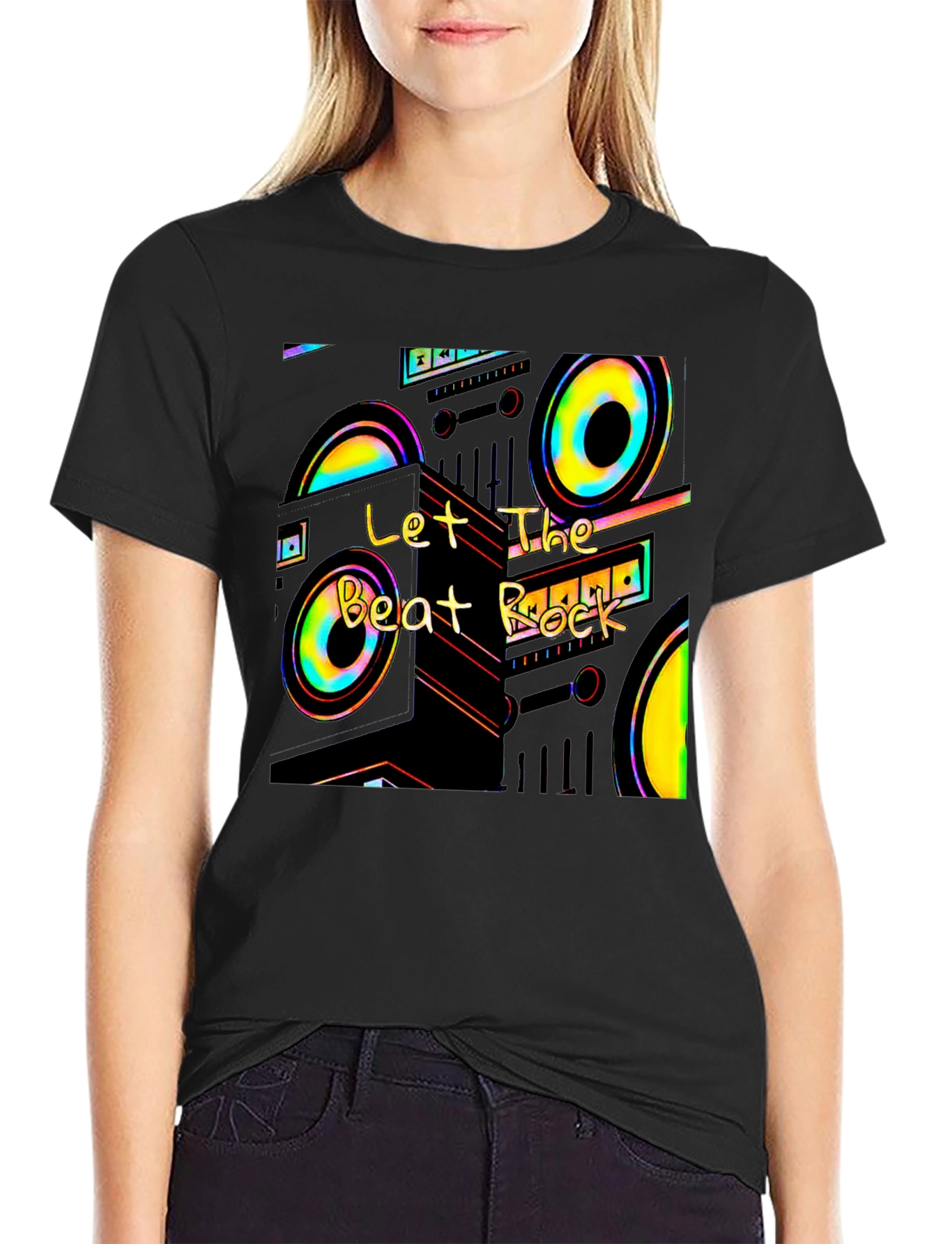 Let The Beat Rock Graphic Tee