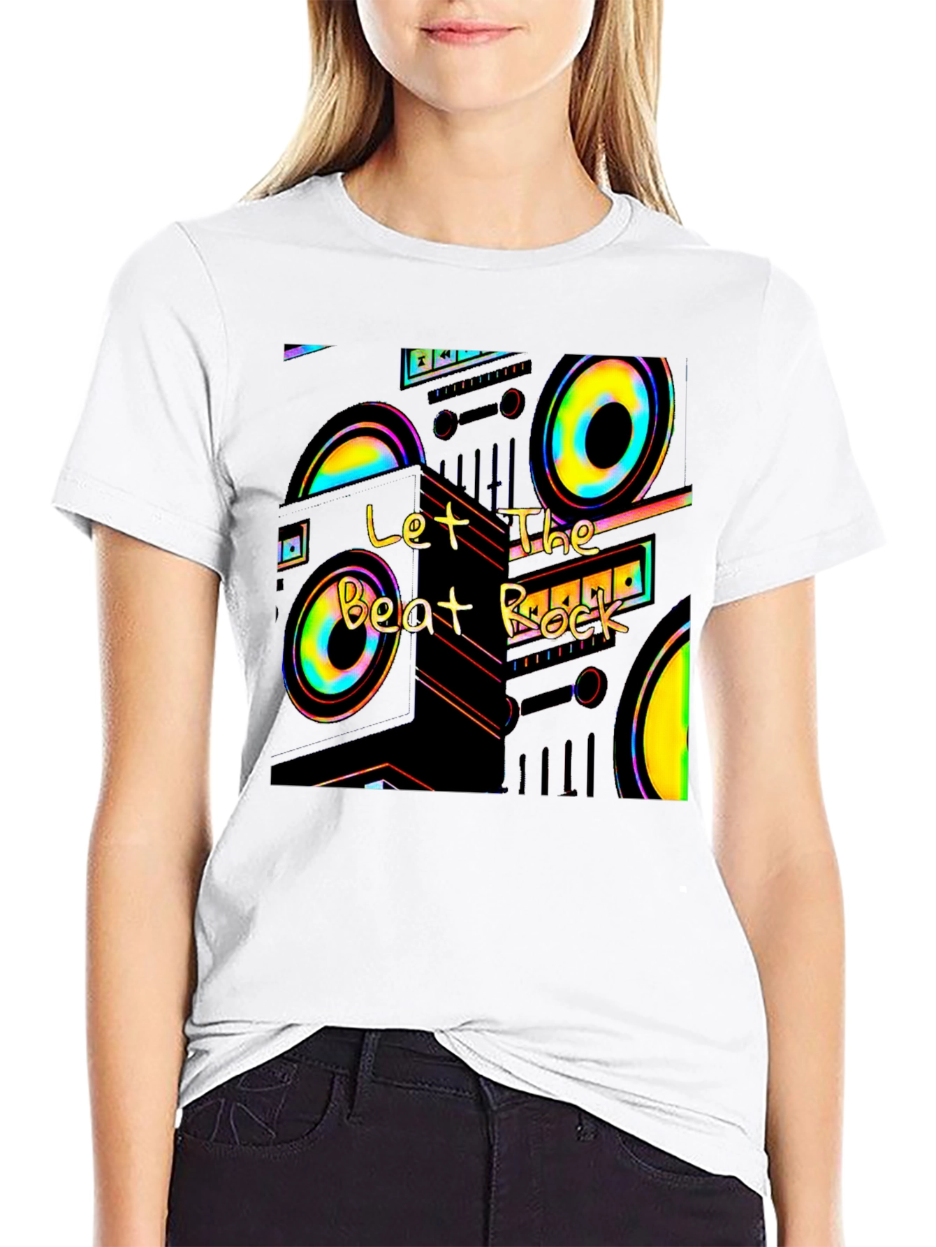Let The Beat Rock Graphic Tee