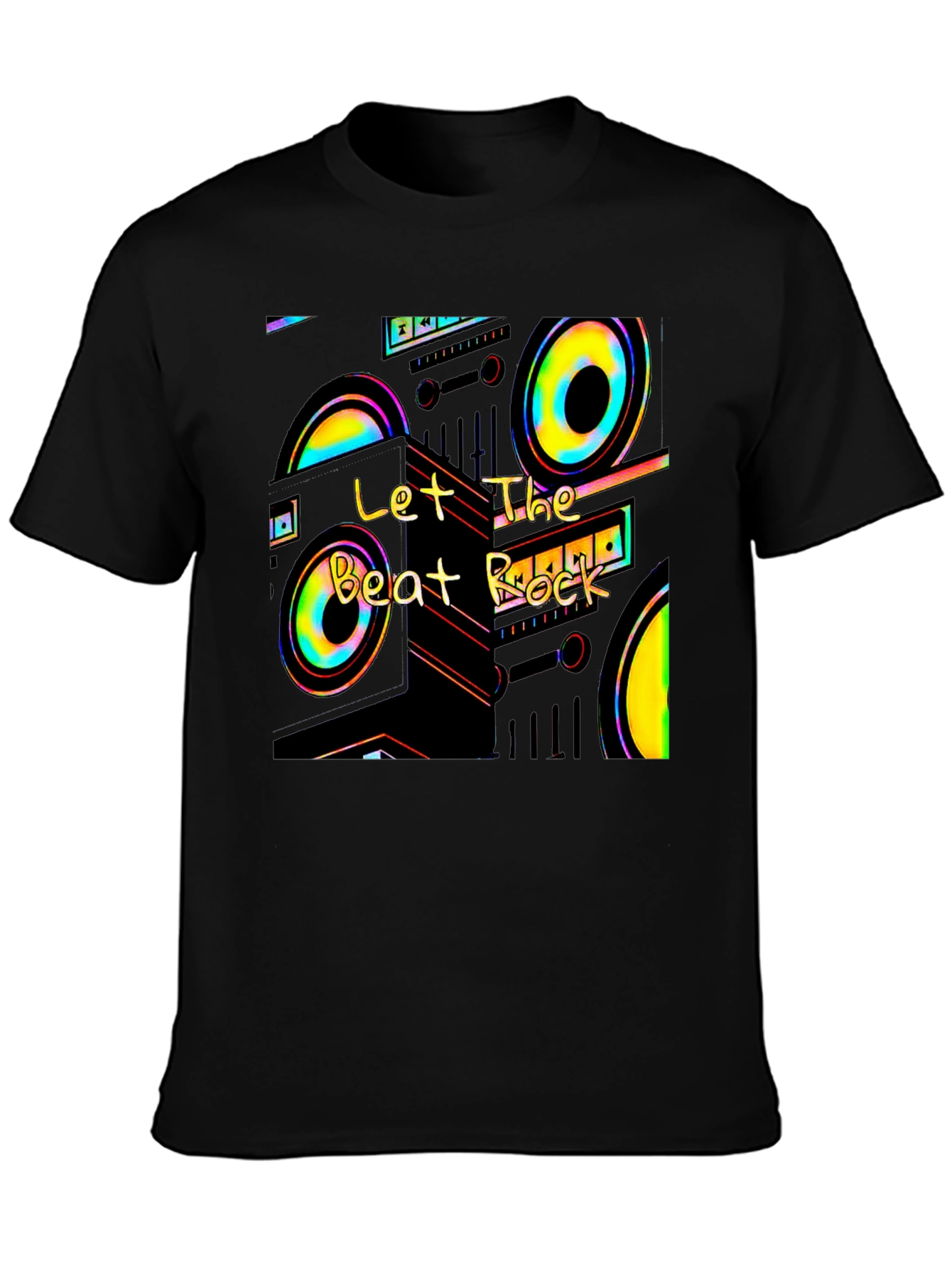 Let The Beat Rock Graphic Tee
