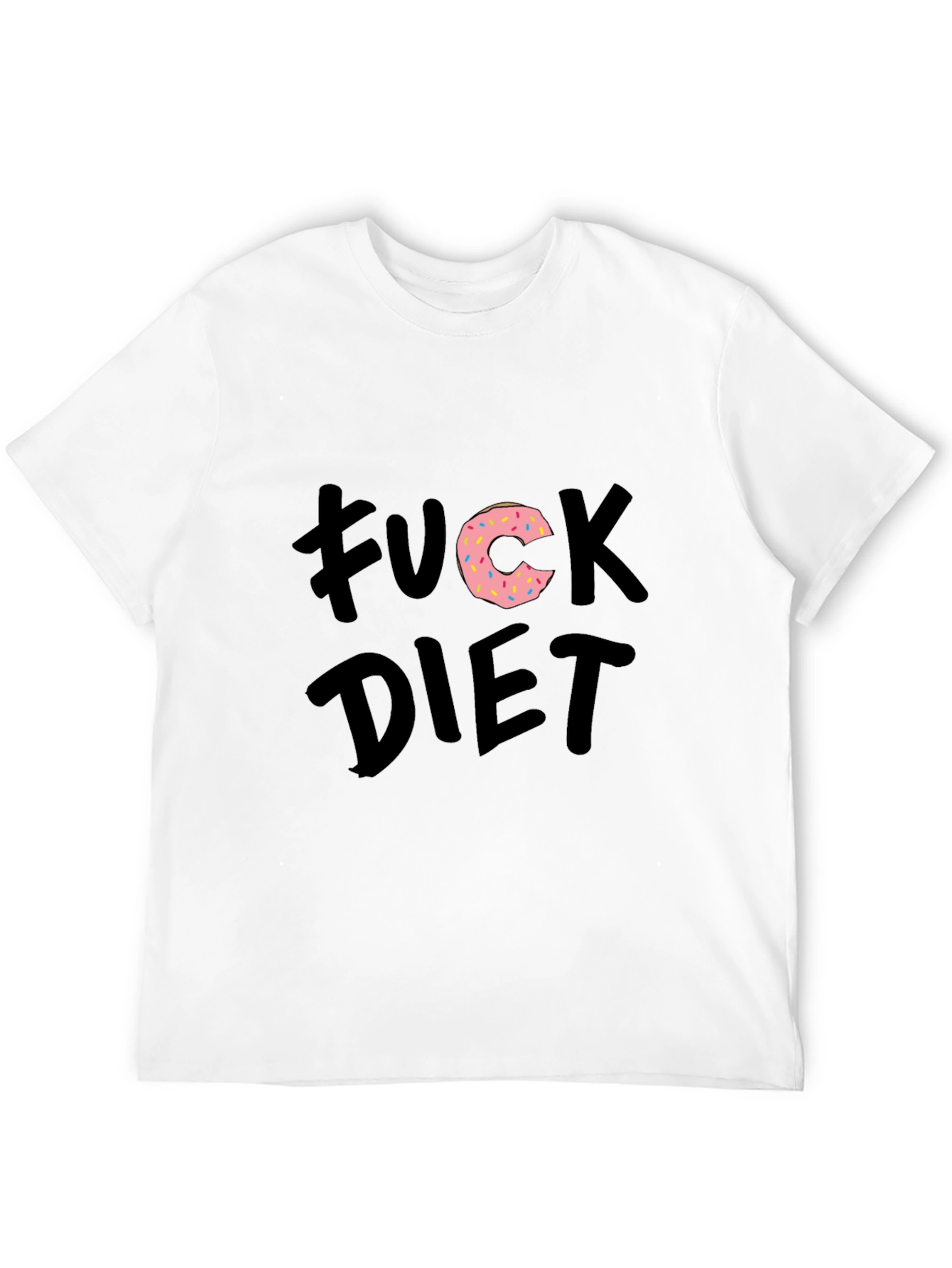 Donut Diet T-Shirt - Funny Graphic Tee