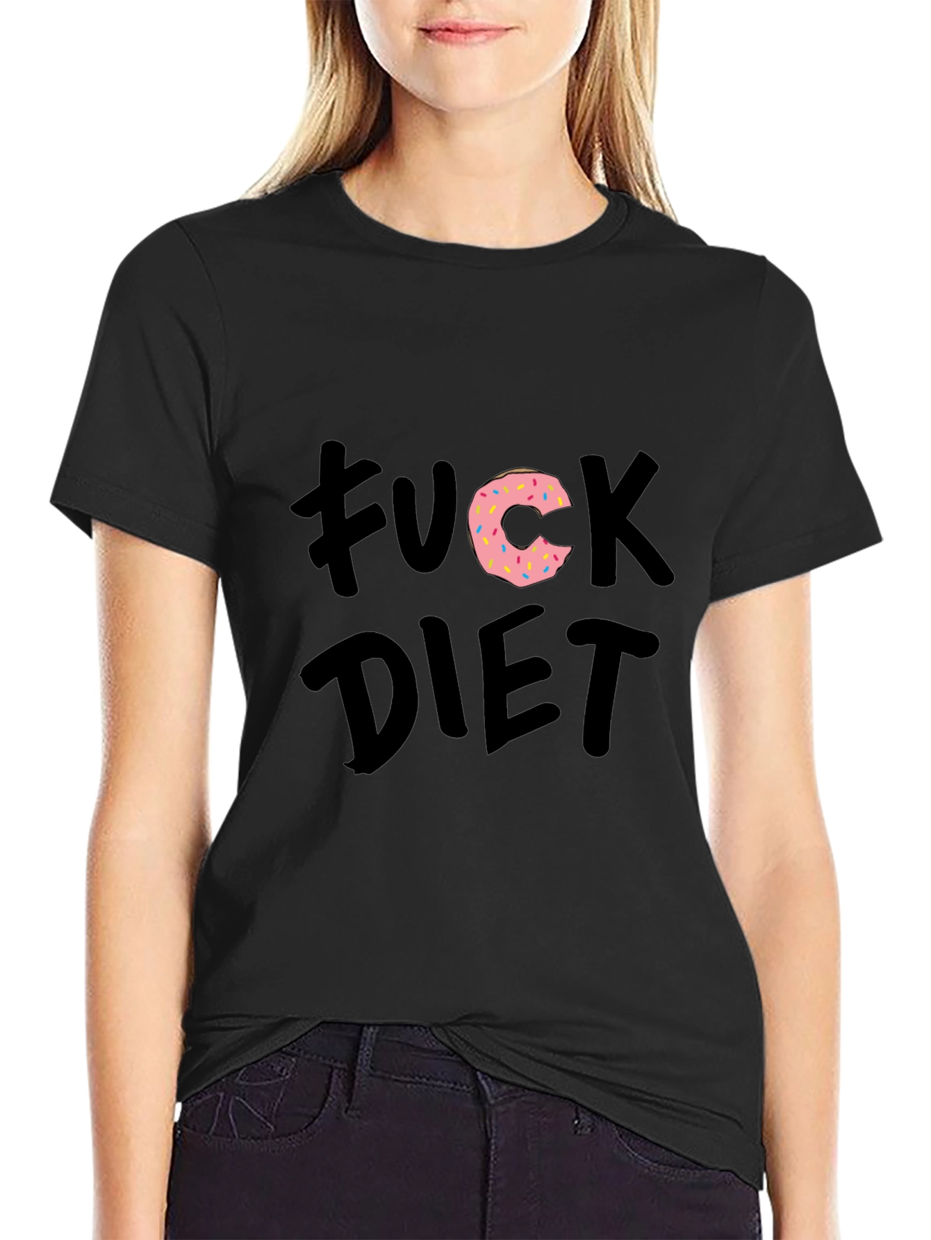 Donut Diet T-Shirt - Funny Graphic Tee
