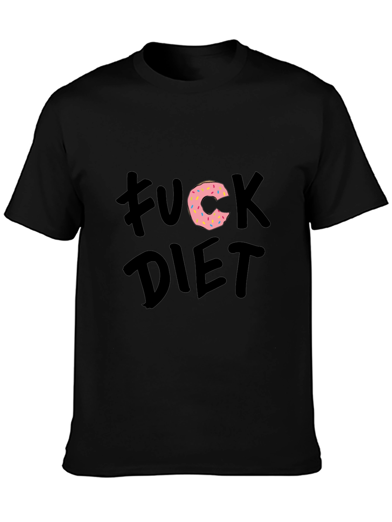 Donut Diet T-Shirt - Funny Graphic Tee
