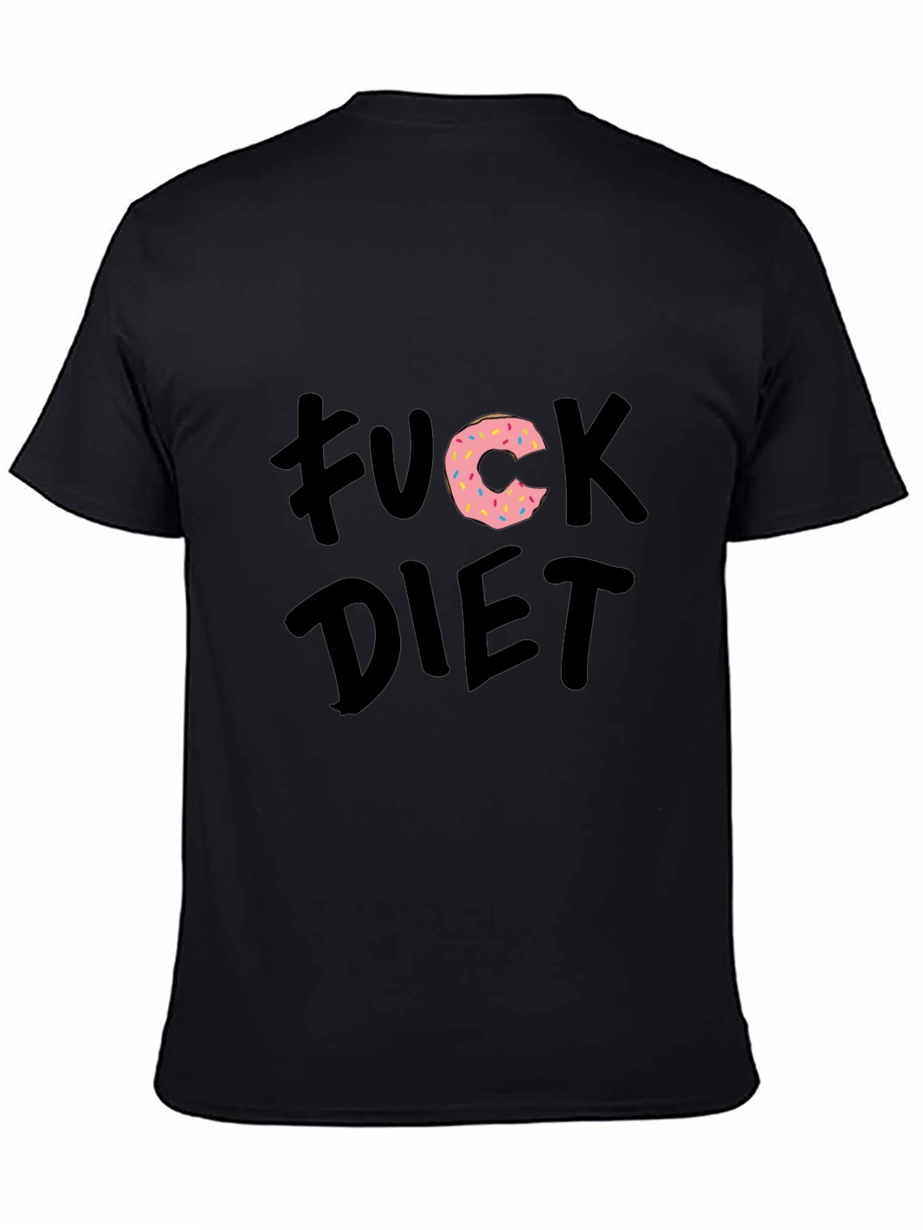 Donut Diet T-Shirt - Funny Graphic Tee