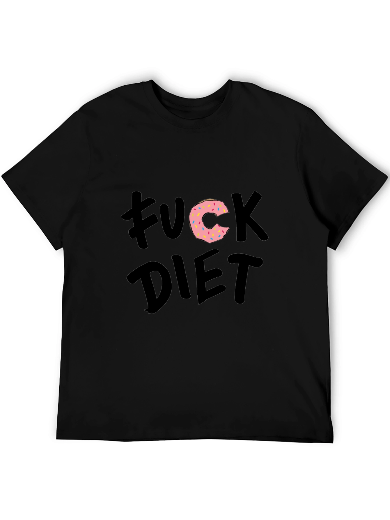Donut Diet T-Shirt - Funny Graphic Tee