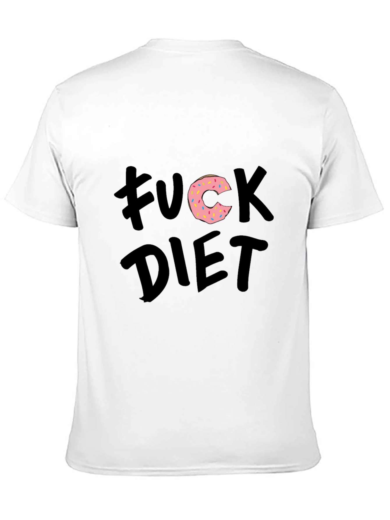Donut Diet T-Shirt - Funny Graphic Tee