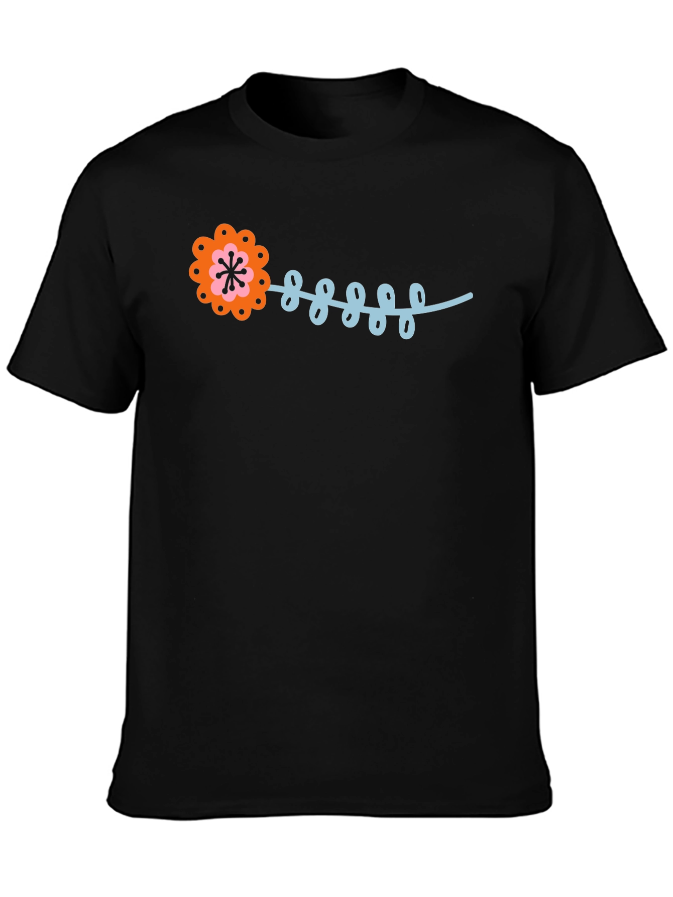 Funky Flower Graphic Tee