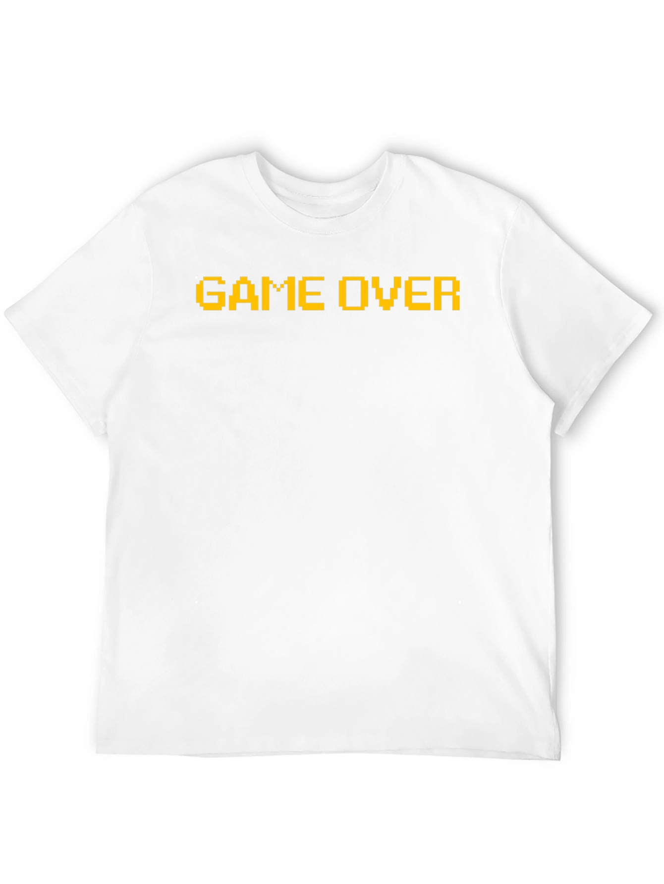Game Over Pixel Art Graphic Tee - Black