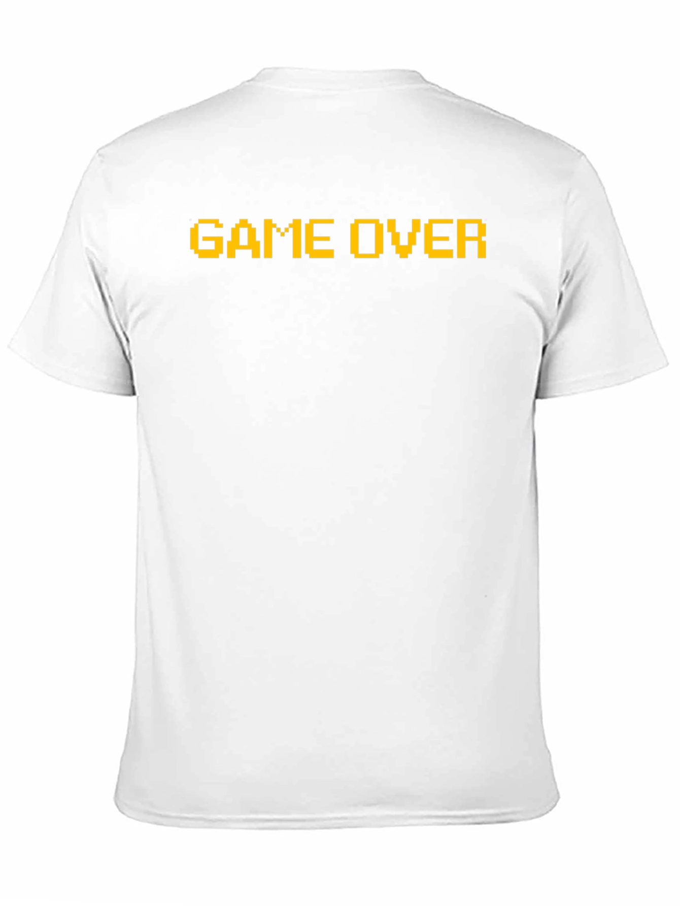 Game Over Pixel Art Graphic Tee - Black