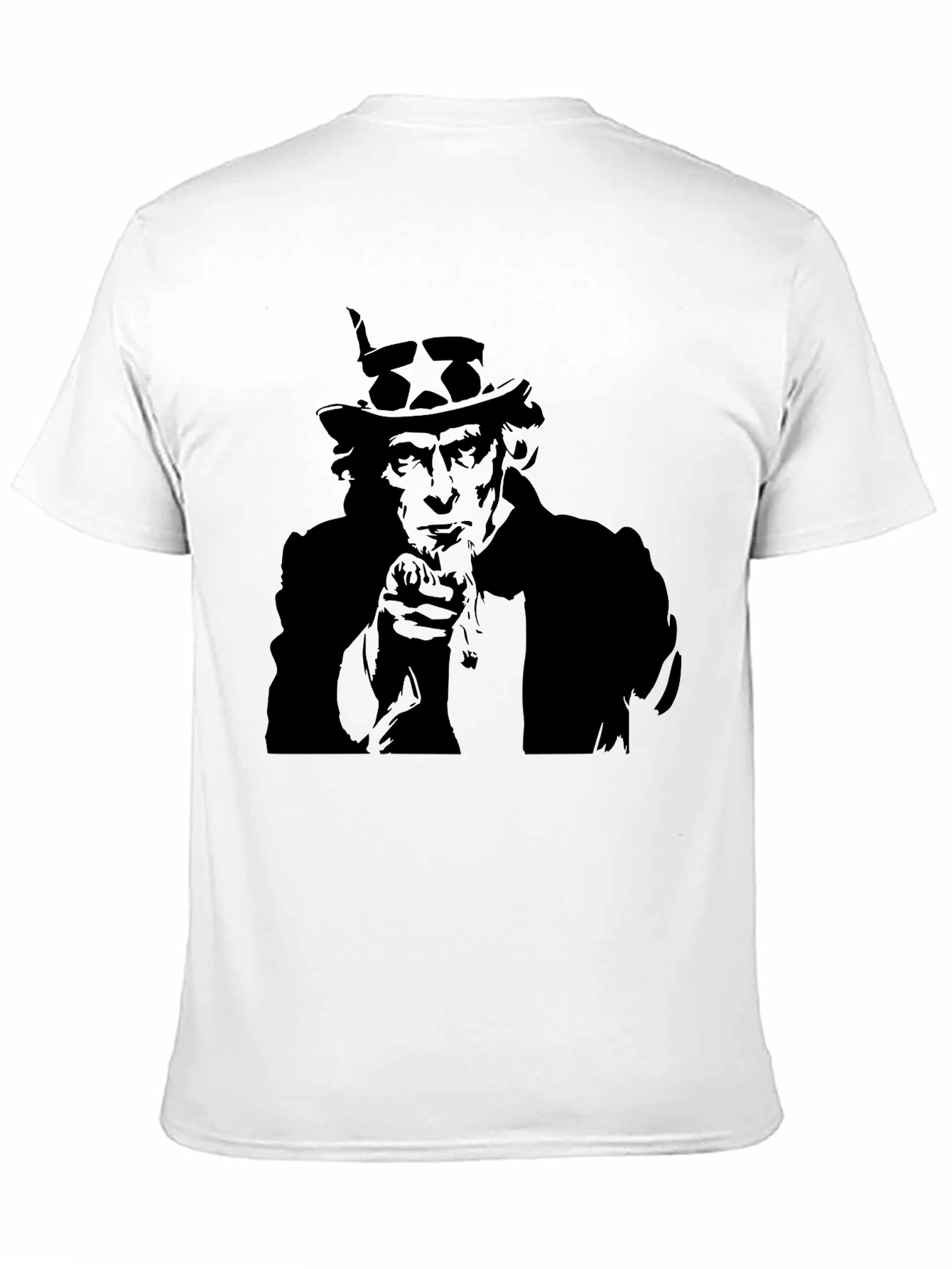 Uncle Sam T-Shirt - Patriotic Design Classic Fit