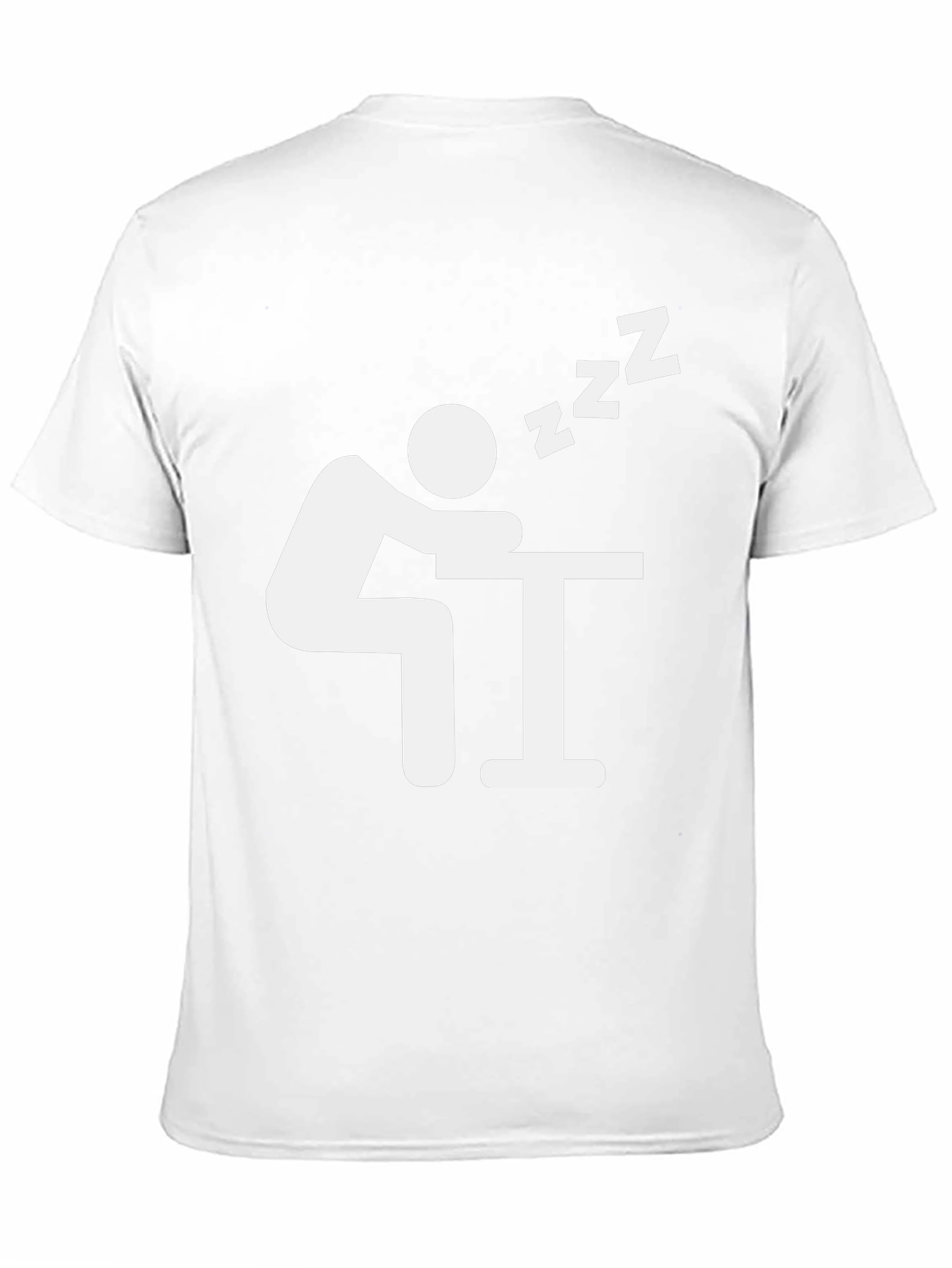 Nap Time T-Shirt - Black Crew Neck Tee