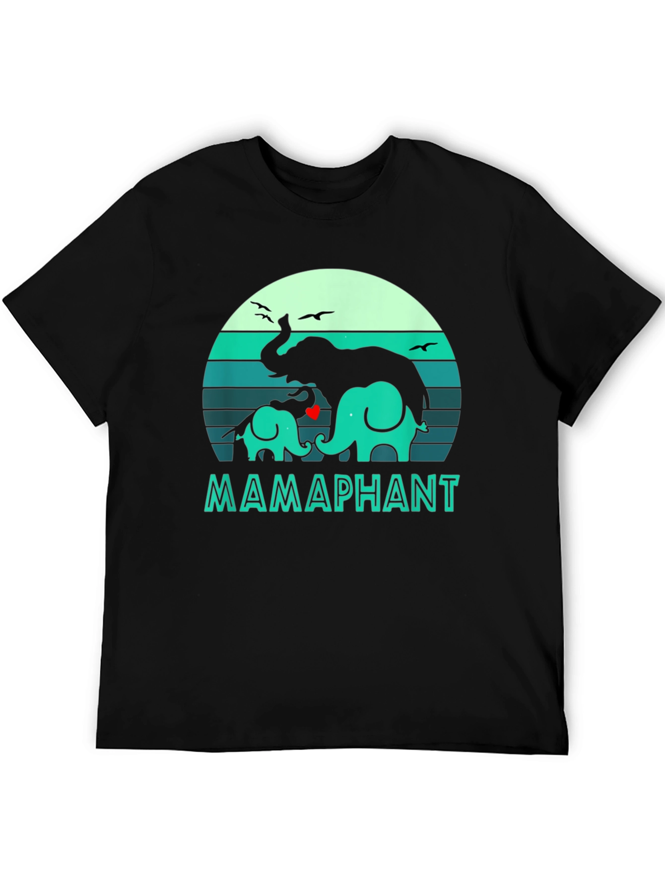 MAMAPHANT Graphic T-Shirt - Cute Elephant Design