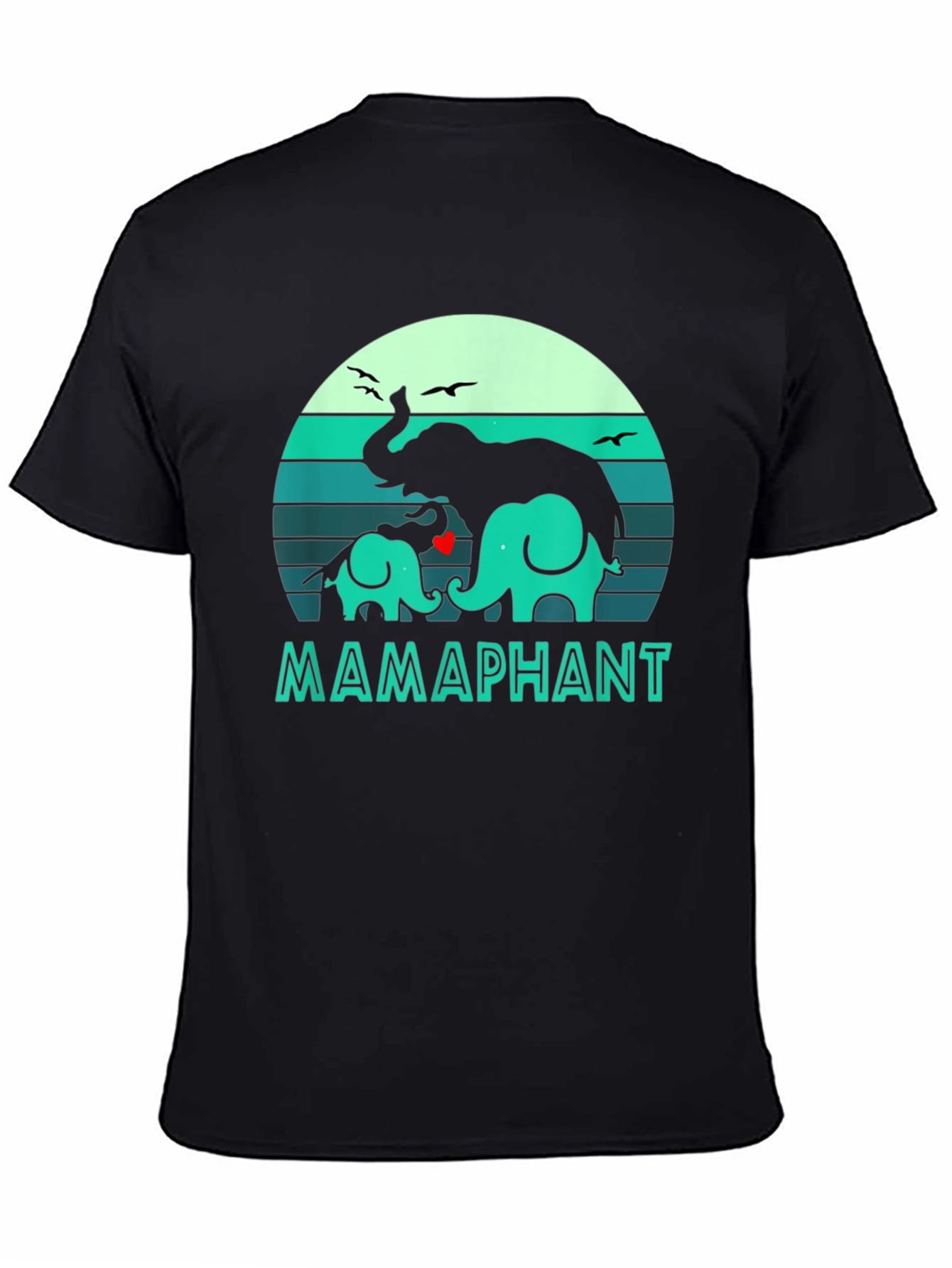 MAMAPHANT Graphic T-Shirt - Cute Elephant Design