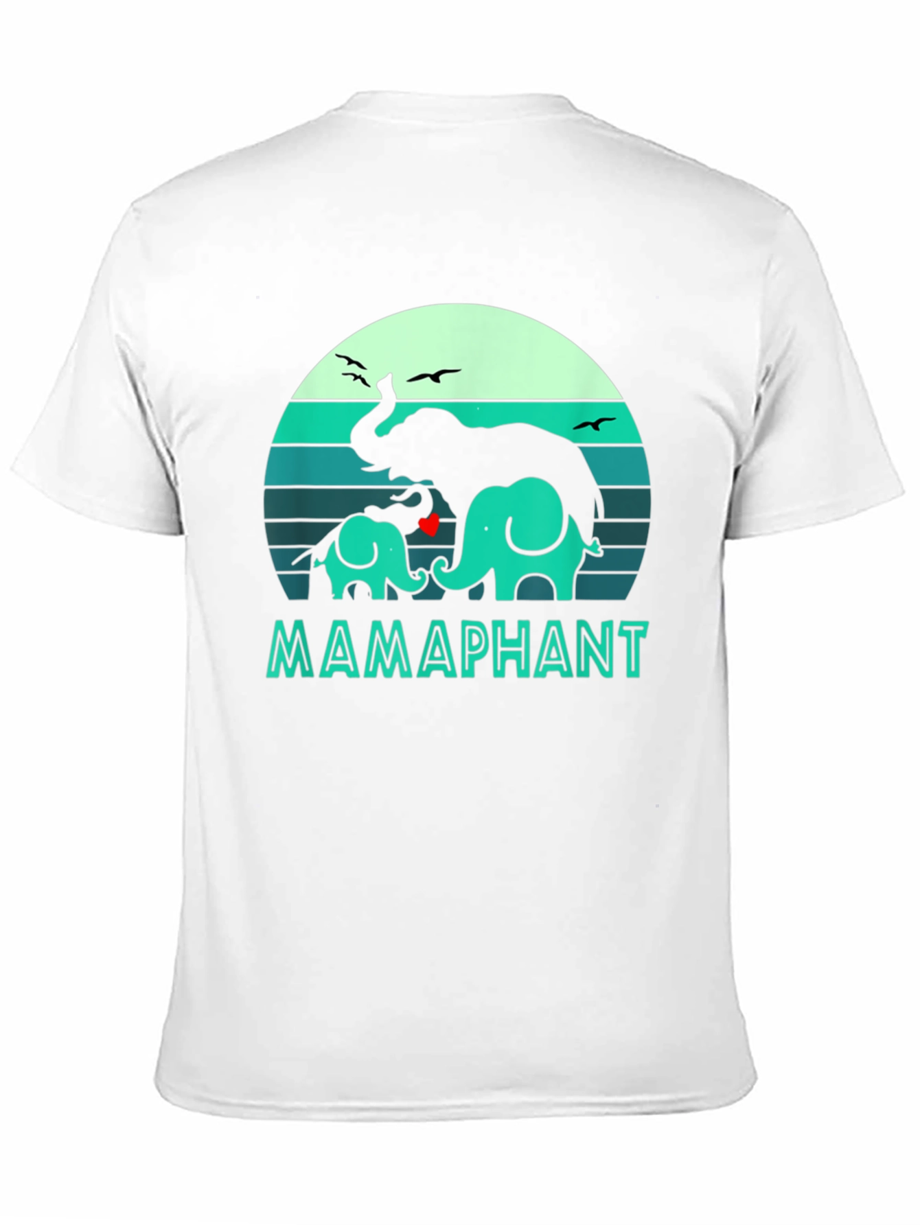 MAMAPHANT Graphic T-Shirt - Cute Elephant Design