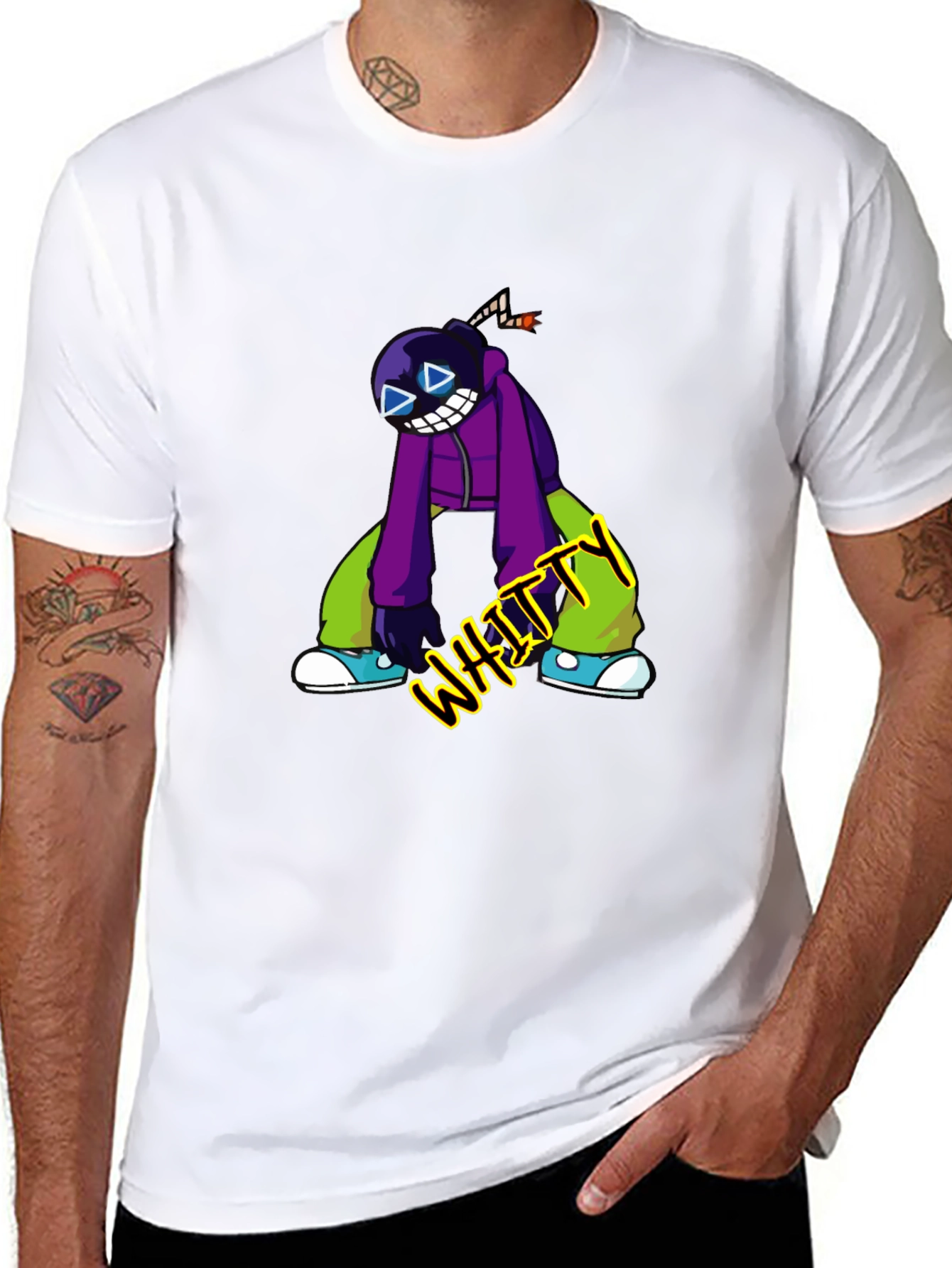 Whitty Bomb T-Shirt - Friday Night Funkin Style