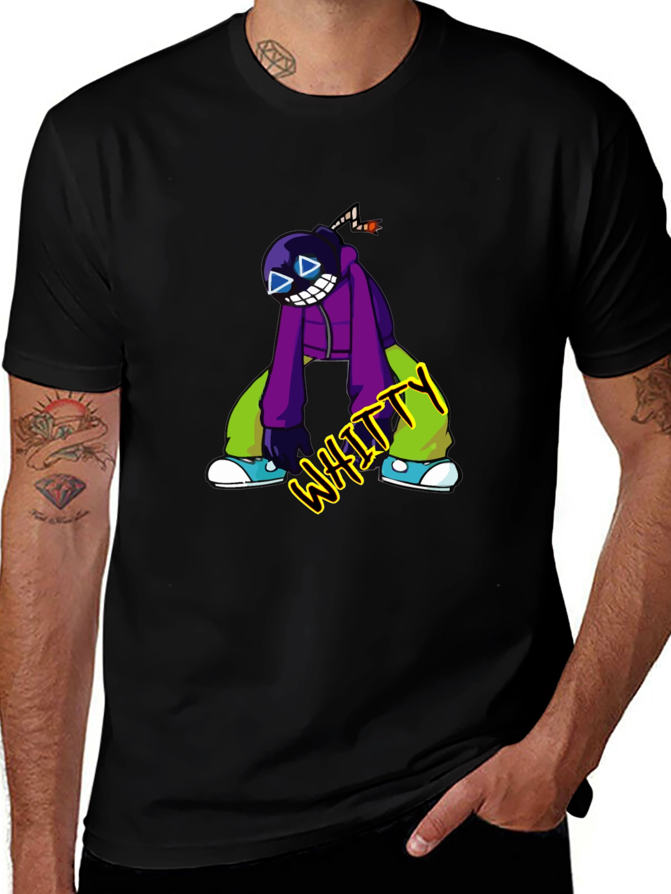 Whitty Bomb T-Shirt - Friday Night Funkin Style