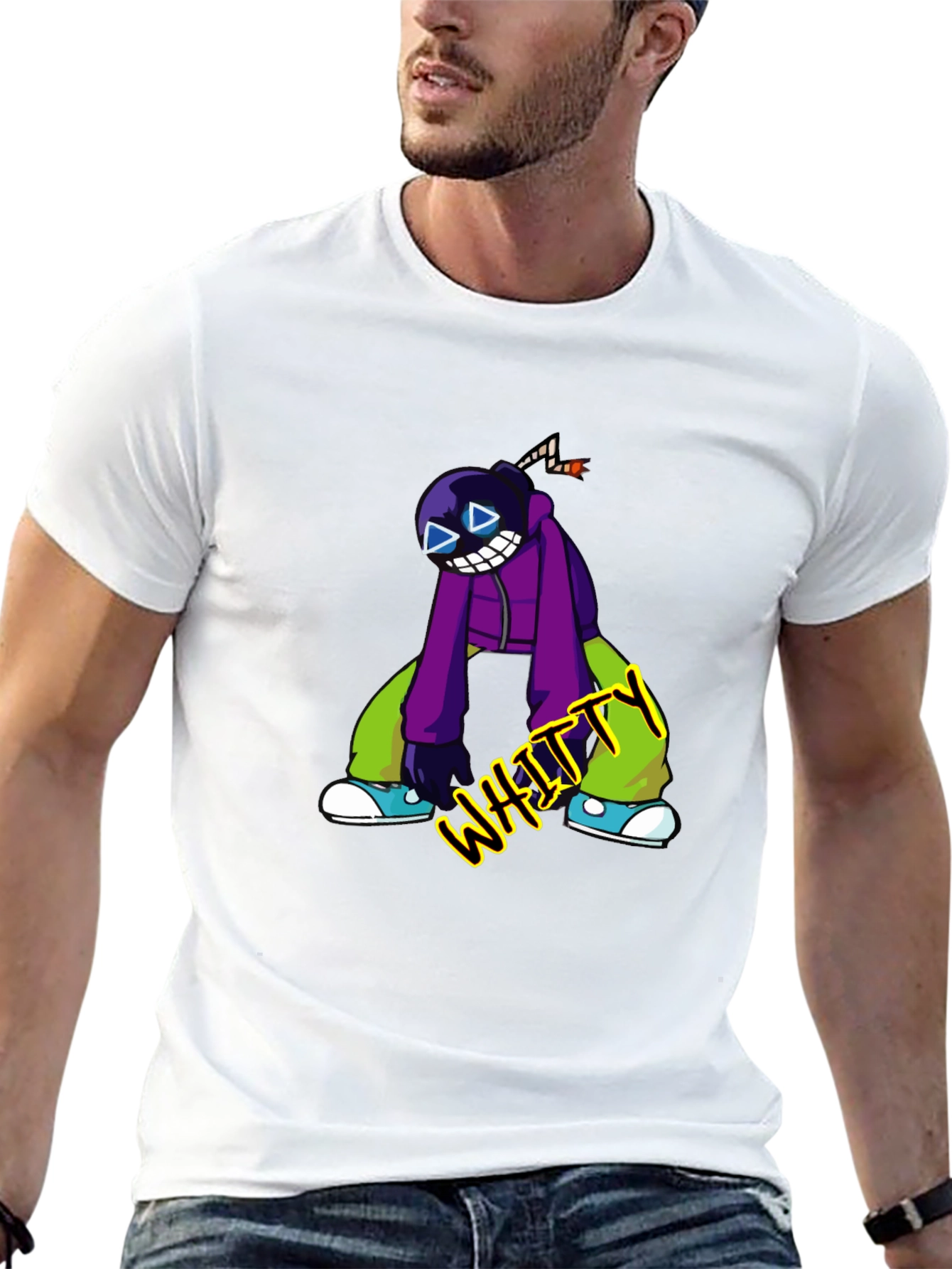 Whitty Bomb T-Shirt - Friday Night Funkin Style
