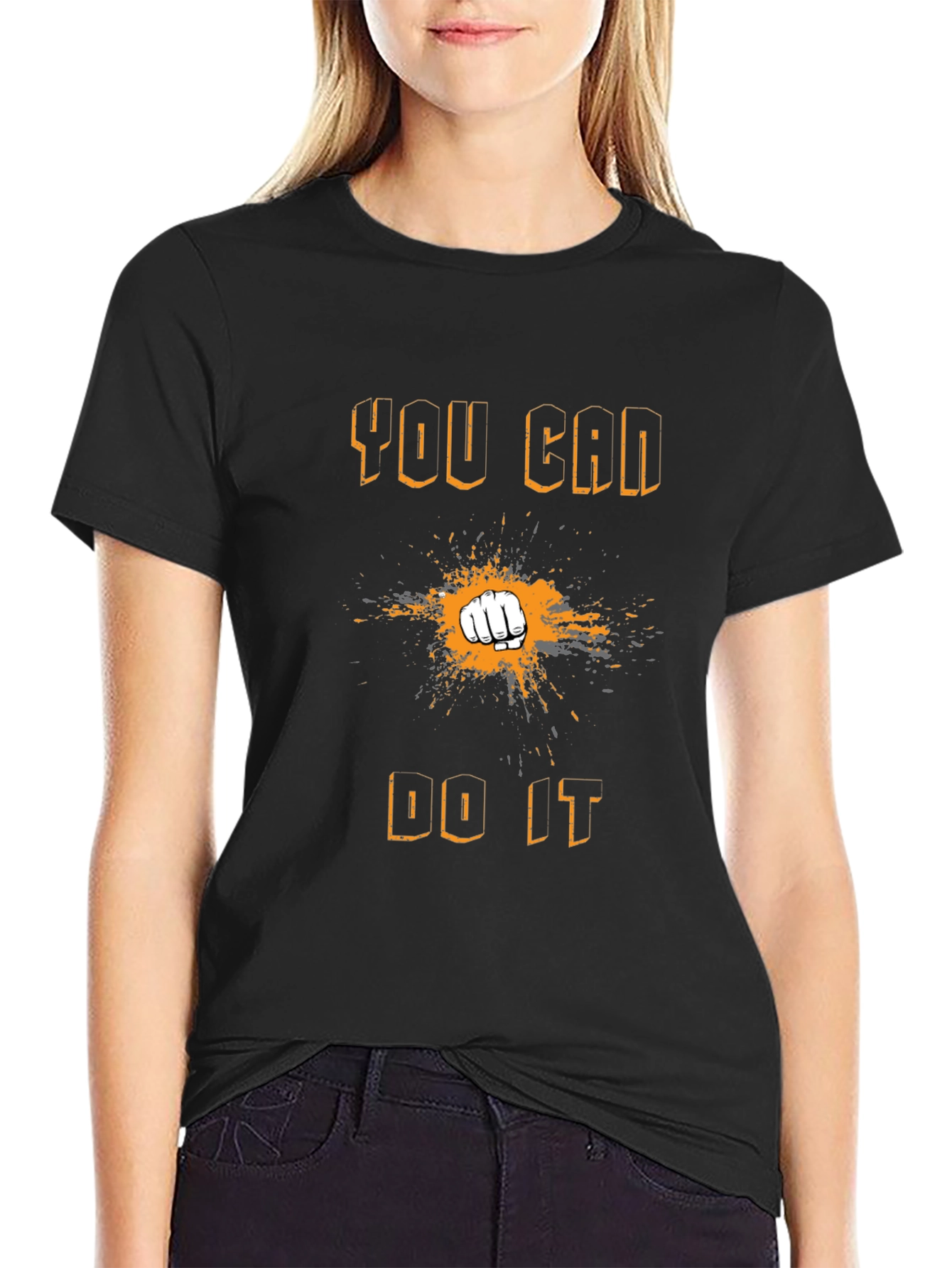 Motivational You Can Do It Graphic Tee