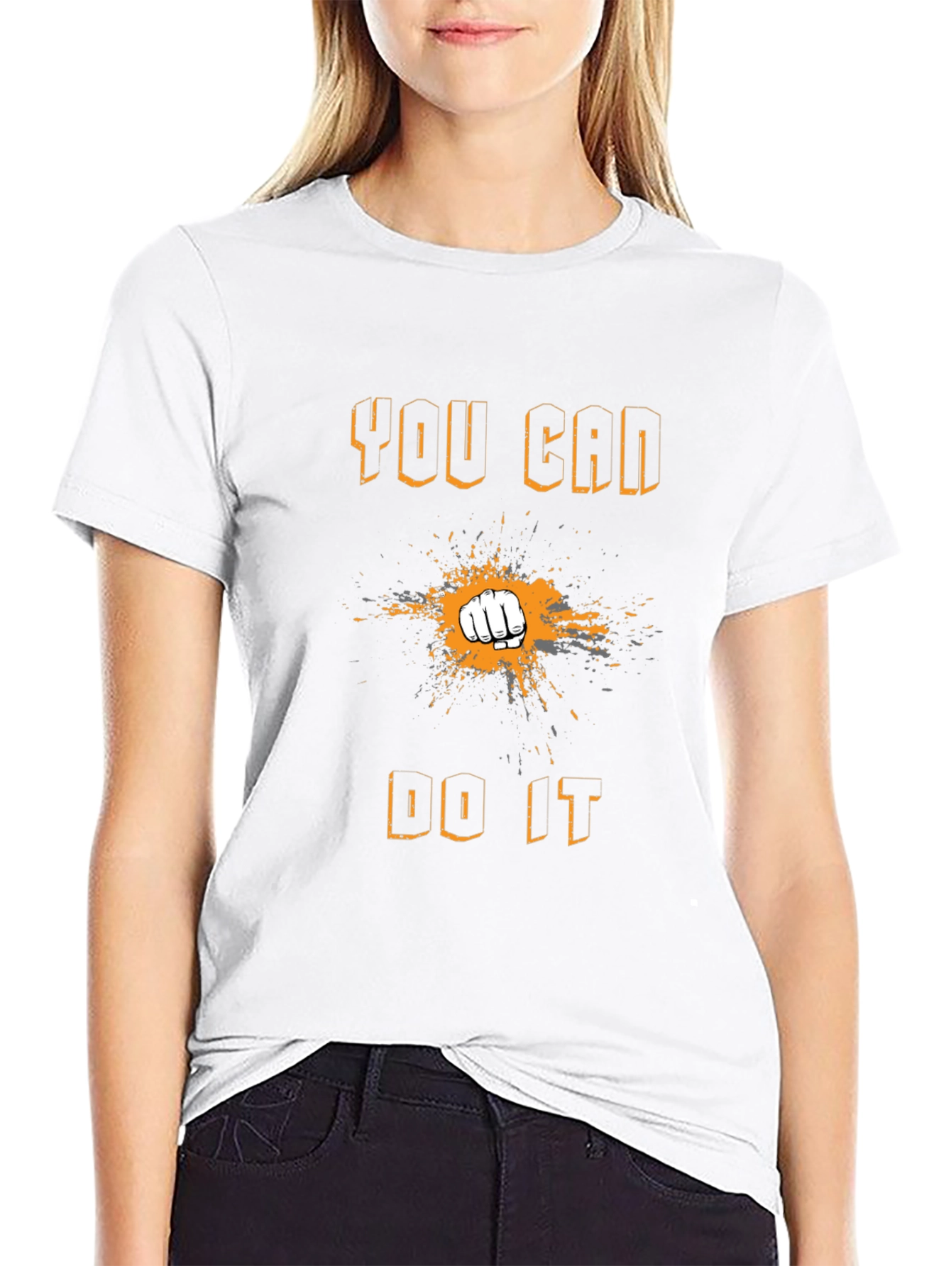 Motivational You Can Do It Graphic Tee