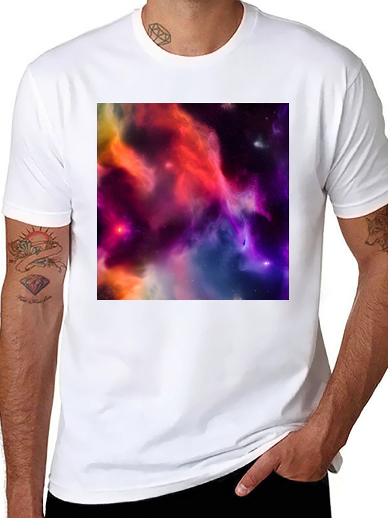 Galaxy Nebula T-Shirt - Cosmic Space Tee