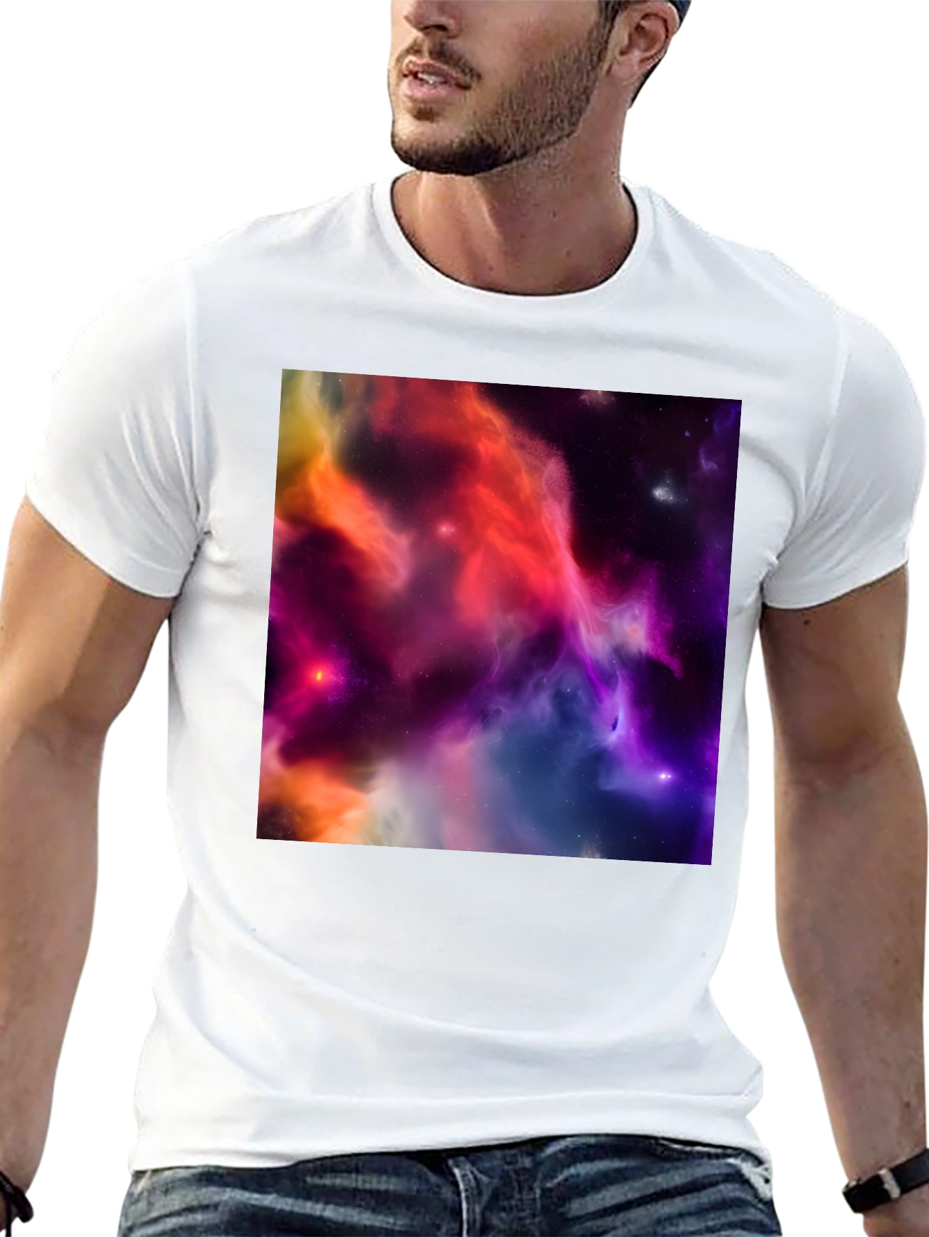 Galaxy Nebula T-Shirt - Cosmic Space Tee