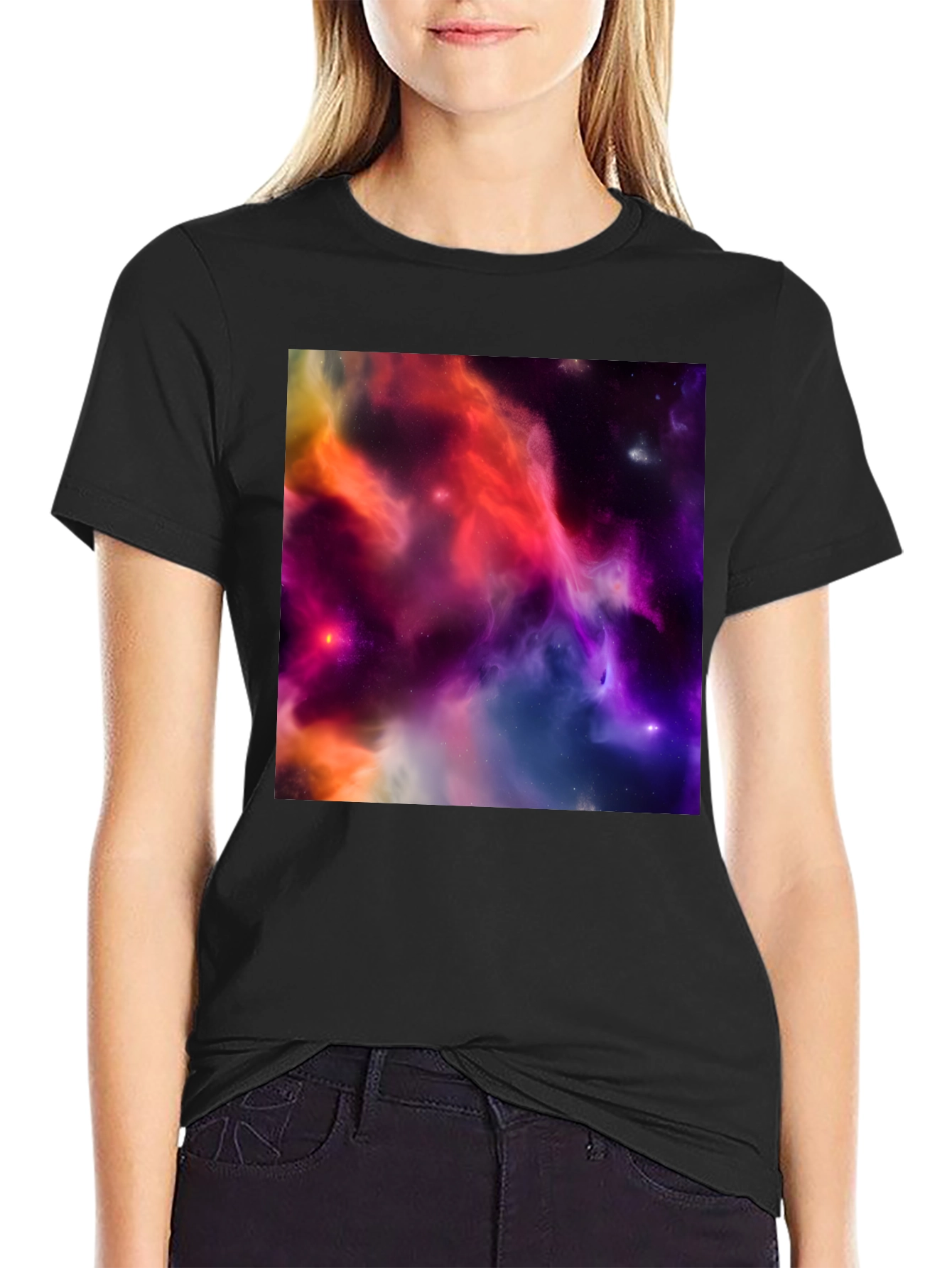 Galaxy Nebula T-Shirt - Cosmic Space Tee