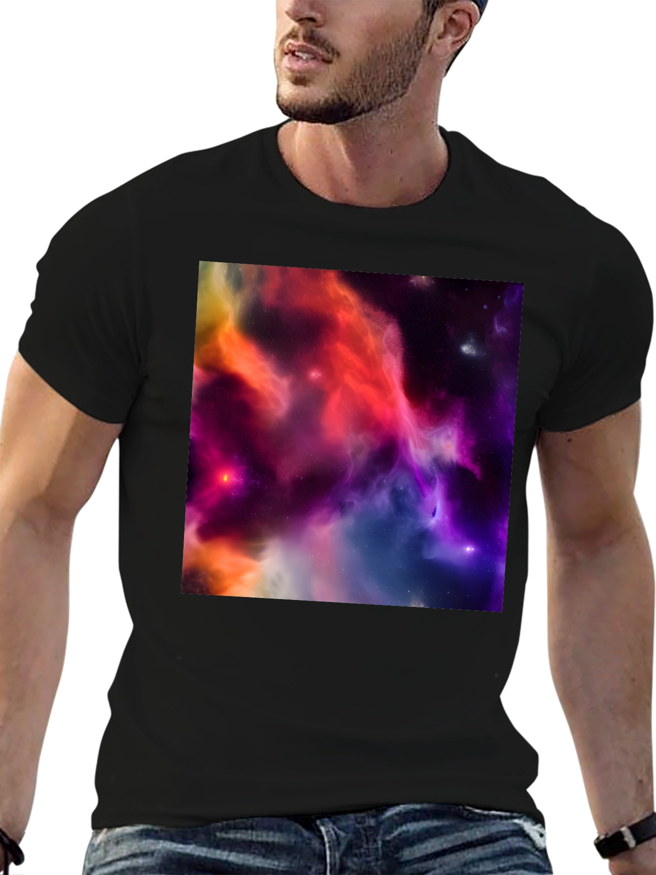 Galaxy Nebula T-Shirt - Cosmic Space Tee