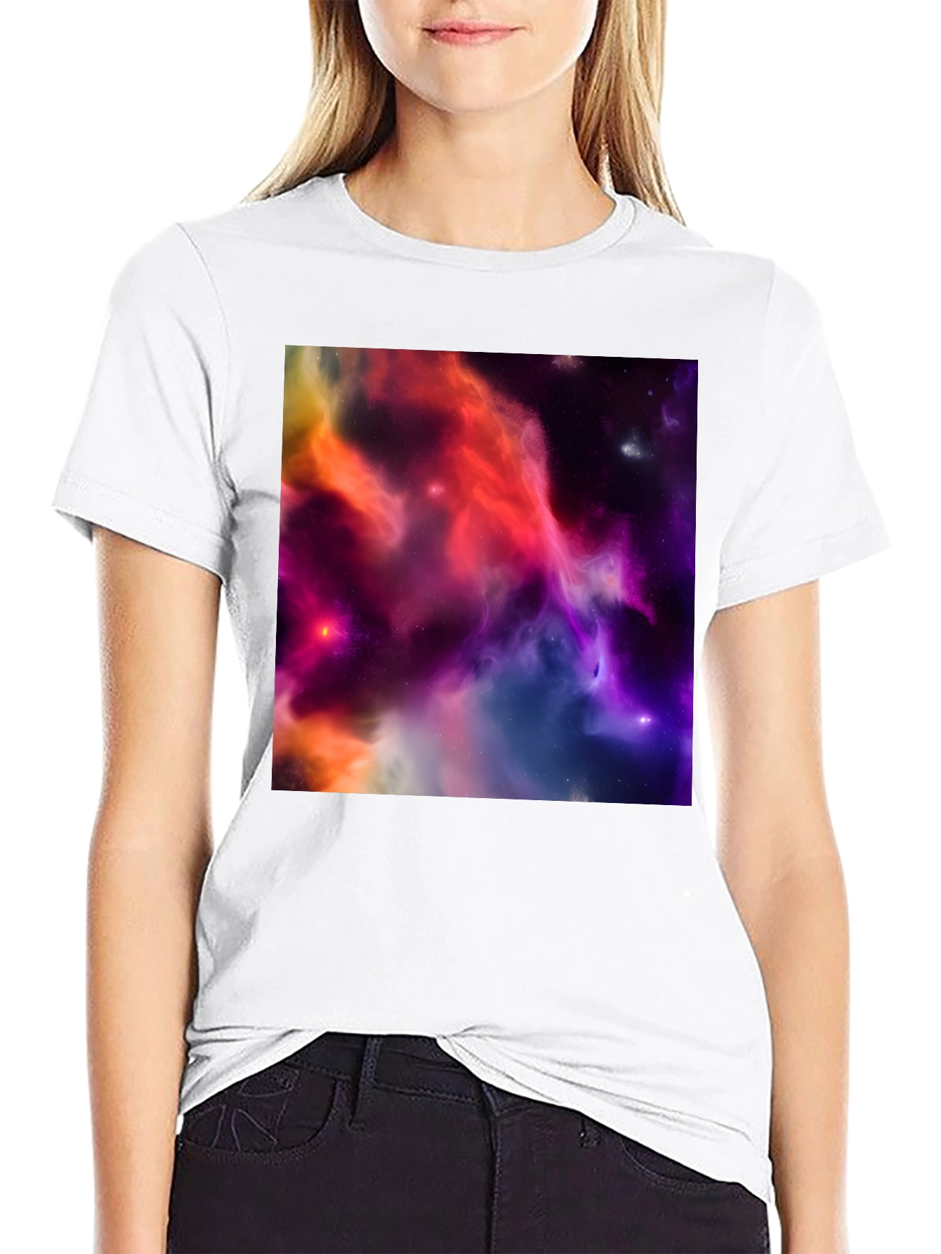 Galaxy Nebula T-Shirt - Cosmic Space Tee