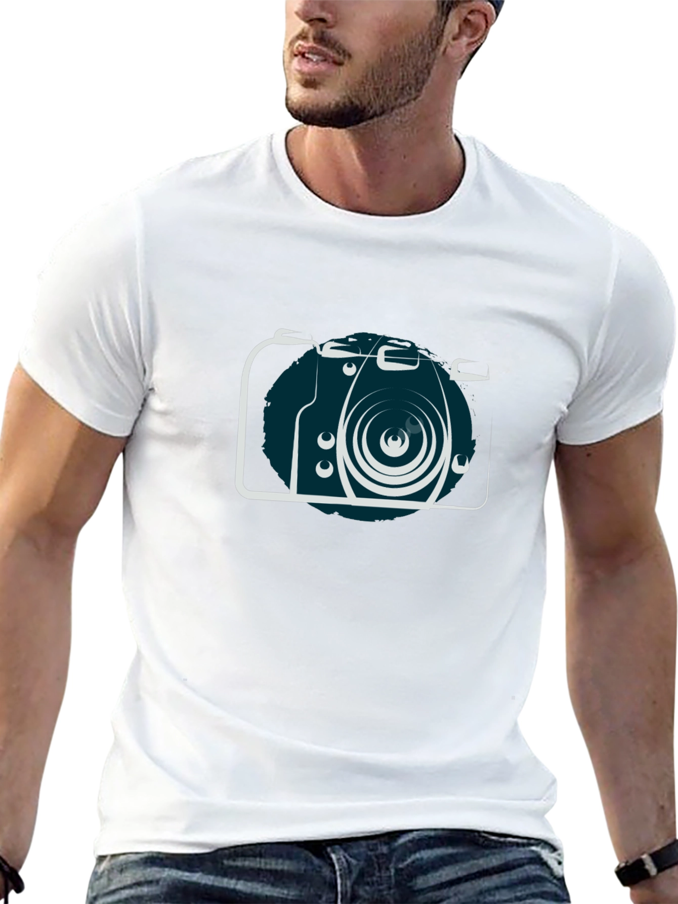 Camera Graphic Tee - Cool Photographer T-Shirt